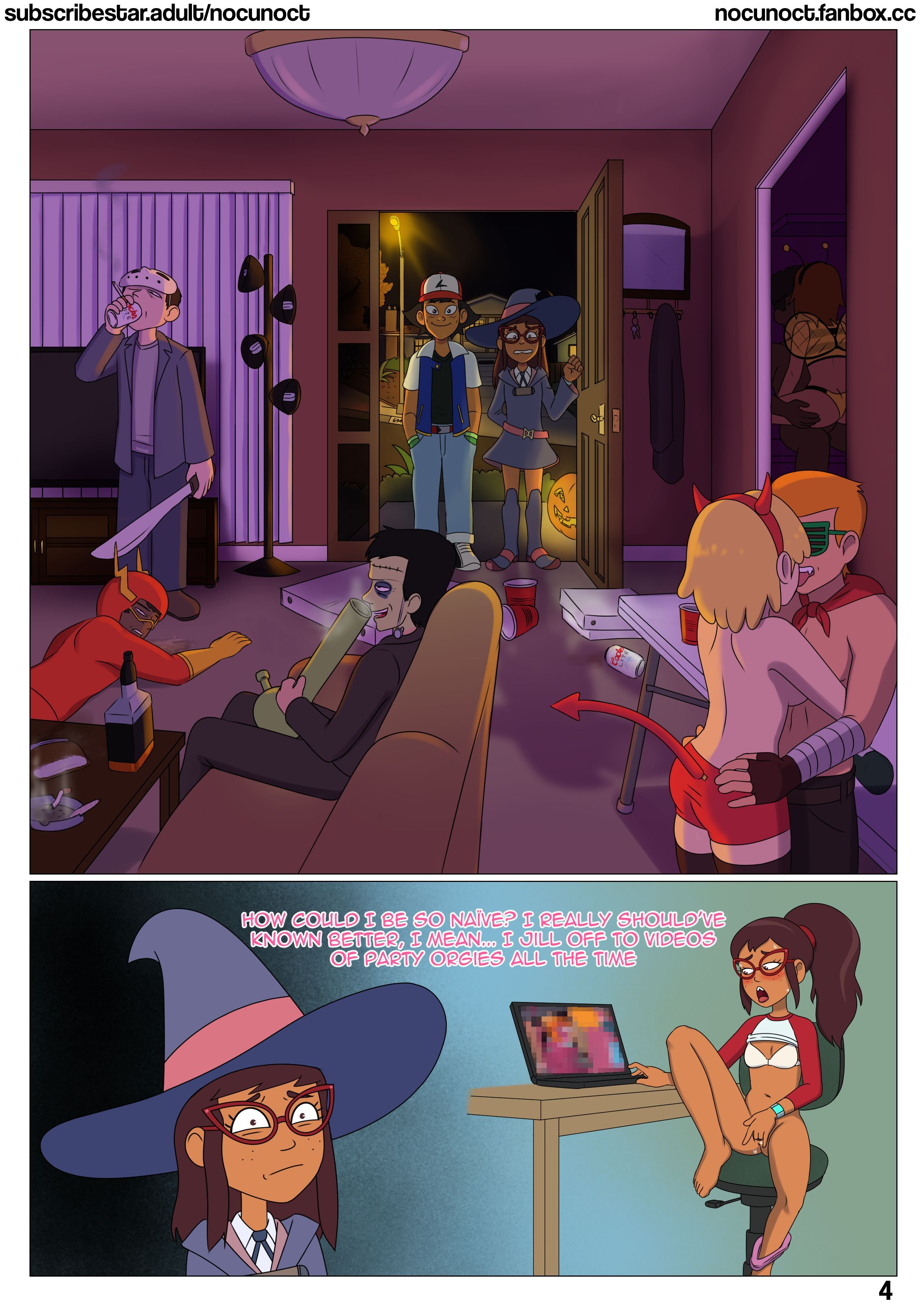 Hailey’s cumtastic halloween Fiestavaganza (Hailey’s On It!) [Nocunoct] - Chapter 1 — Page 6