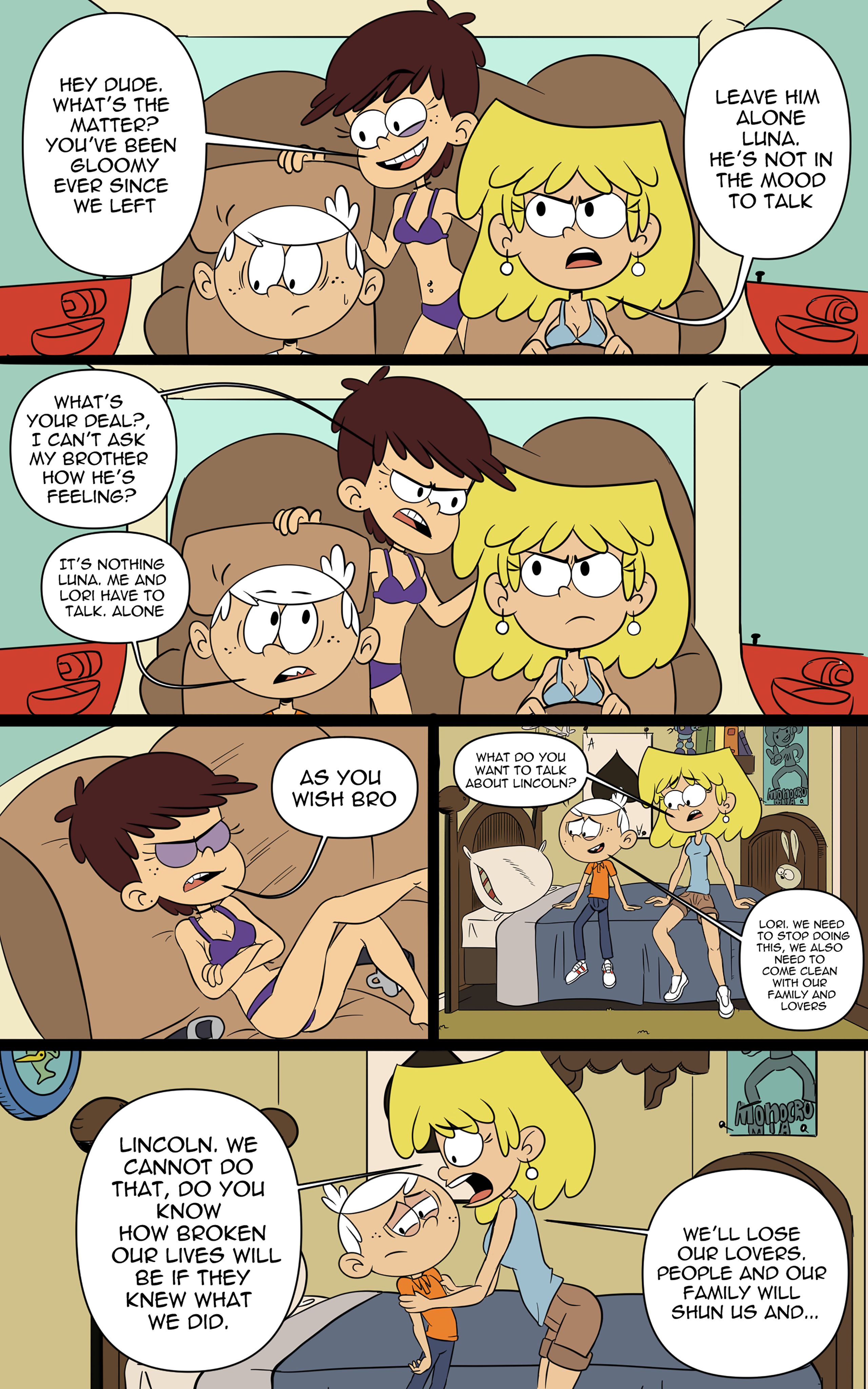 Secret’s revealed (The Loud House) [Monocromia01] - Chapter 1 — Page 15