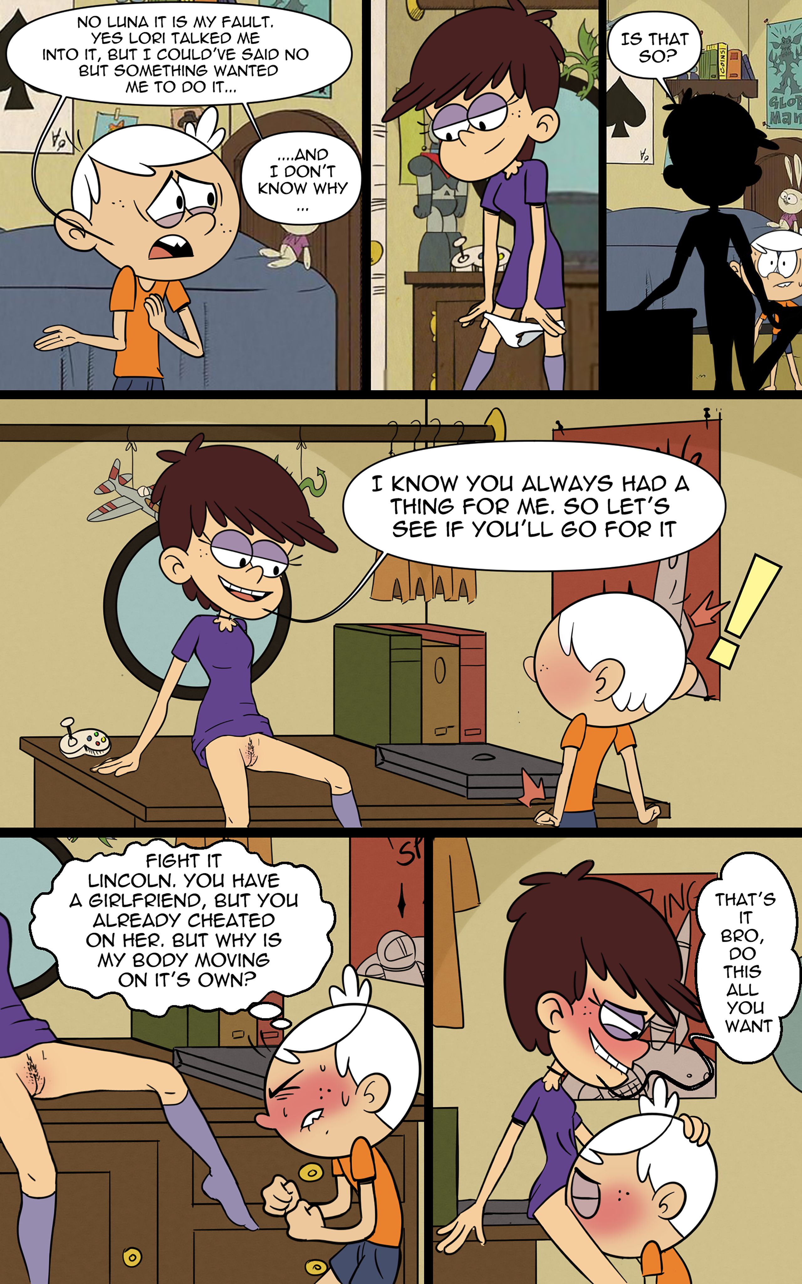 Secret’s revealed (The Loud House) [Monocromia01] - Chapter 1 — Page 6