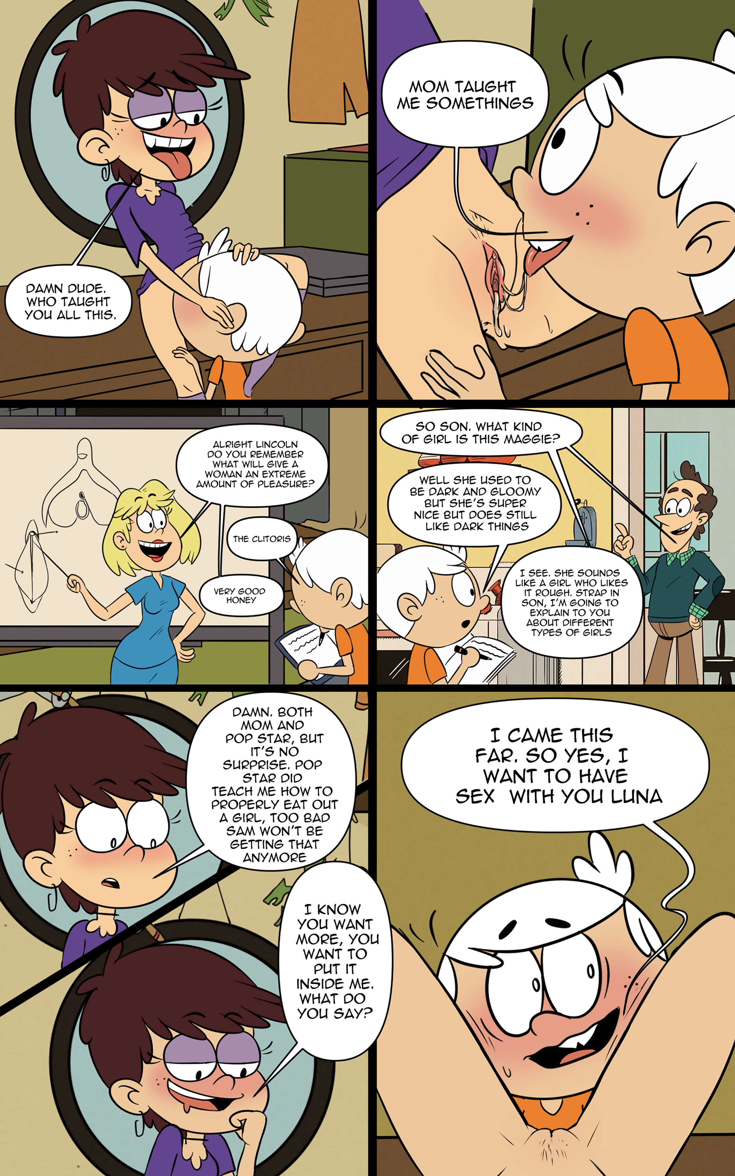 Secret’s revealed (The Loud House) [Monocromia01] - Chapter 1 — Page 7
