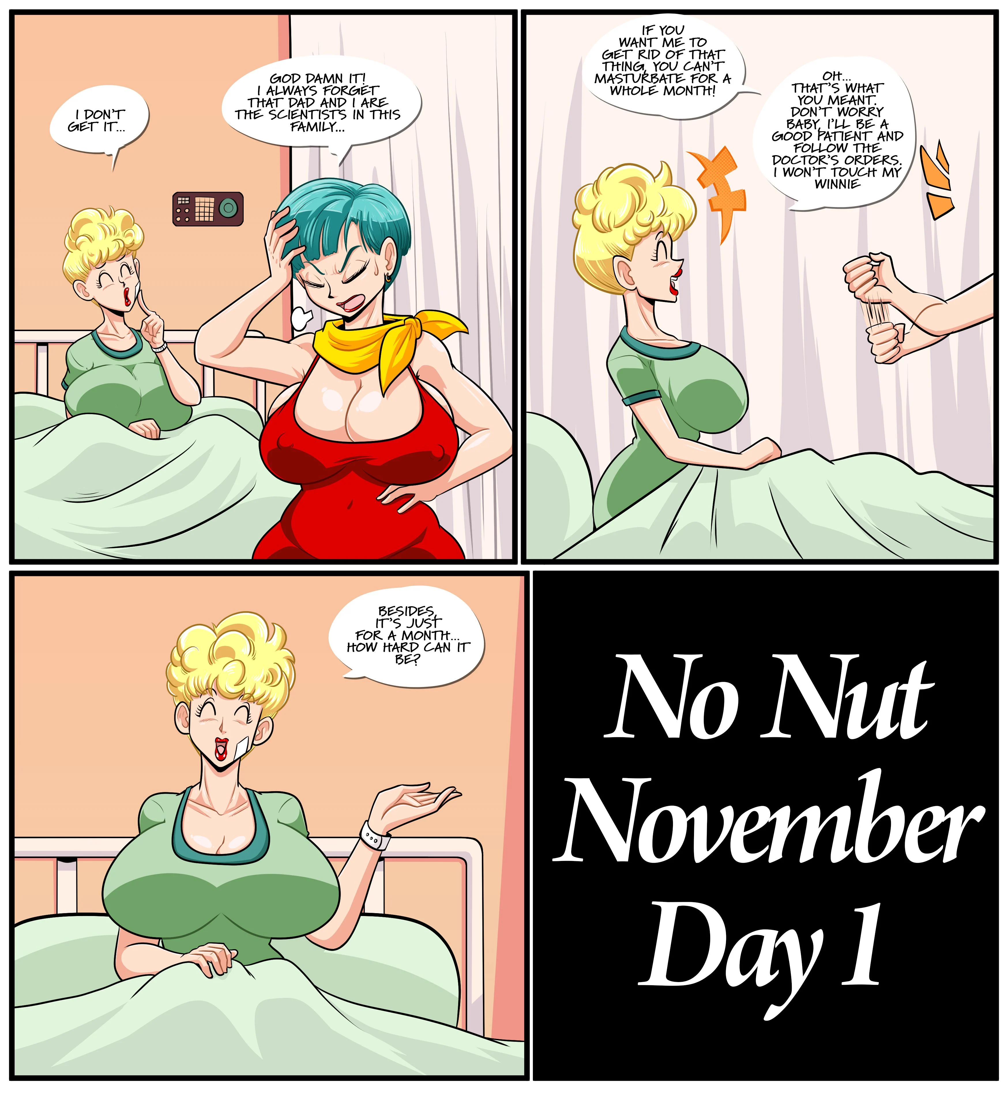 No Nut November (Dragon Ball Z) [Kogeikun] - Chapter 1 — Page 5