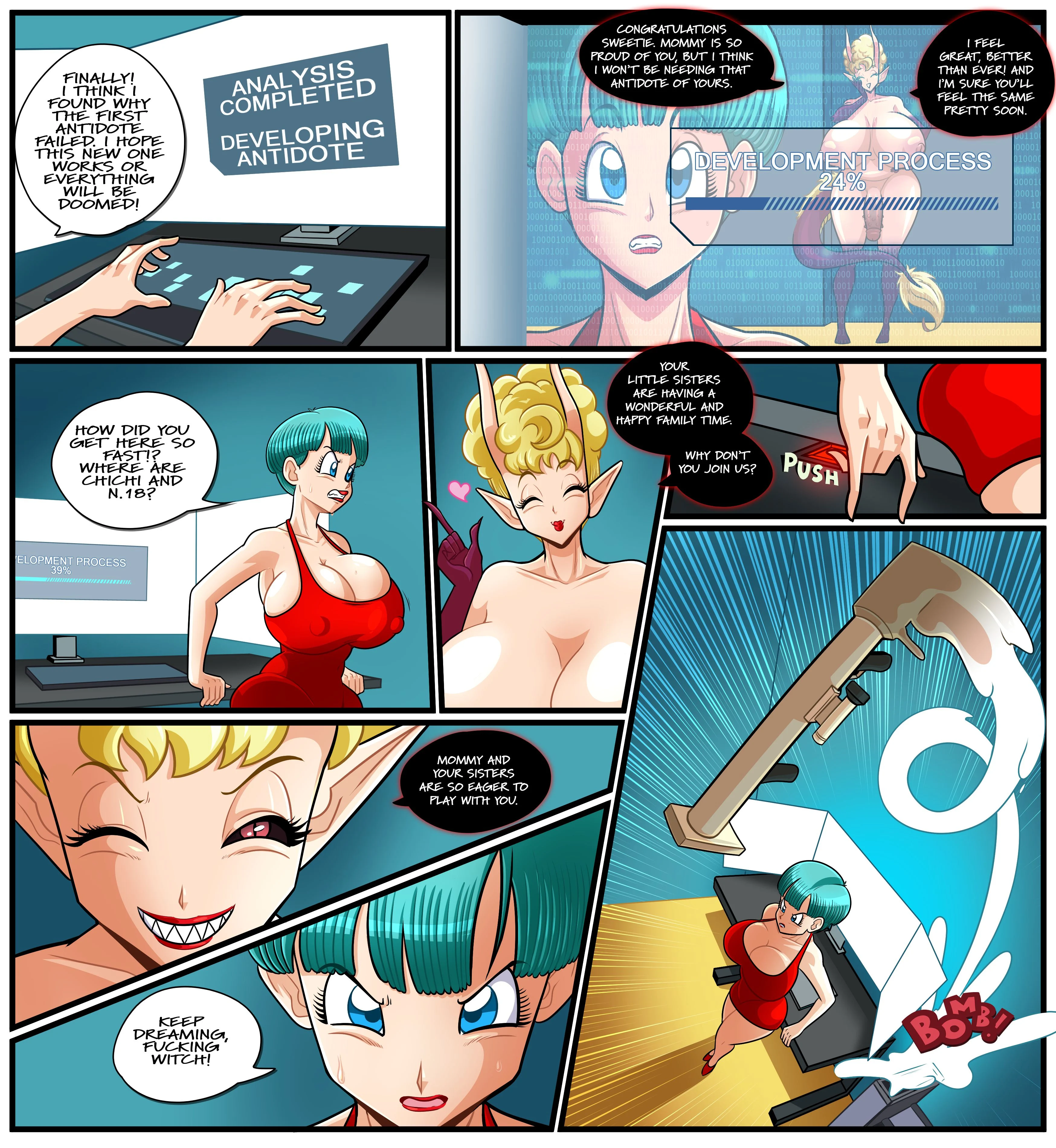 No Nut November (Dragon Ball Z) [Kogeikun] - Chapter 1 — Page 48