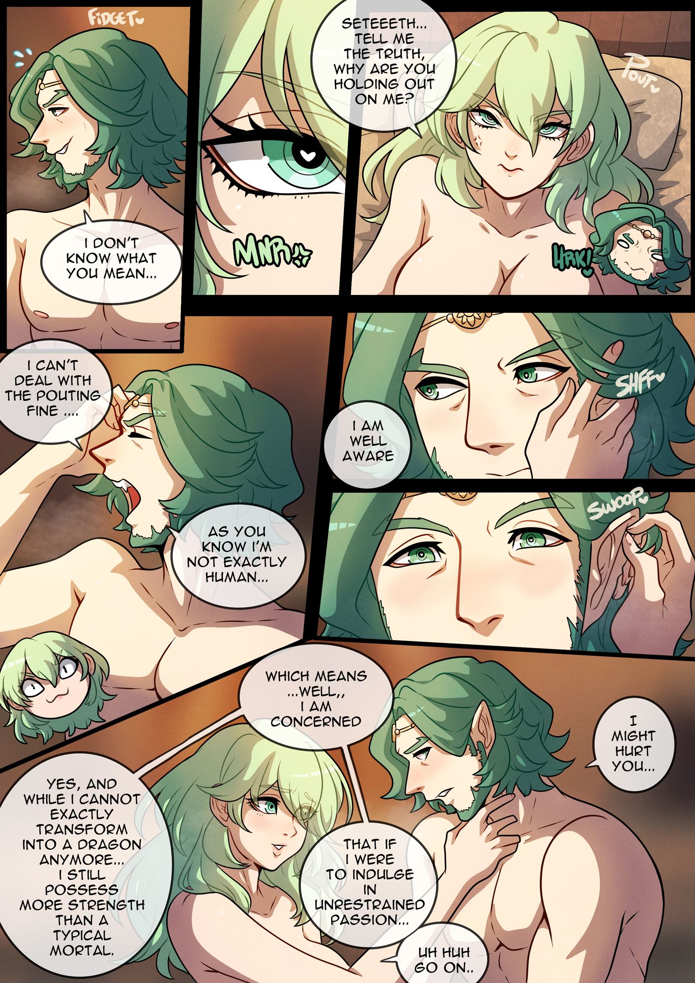 No Holds Barred (Fire Emblem – Three Houses) [Kinkymation] - Chapter 1 — Page 6