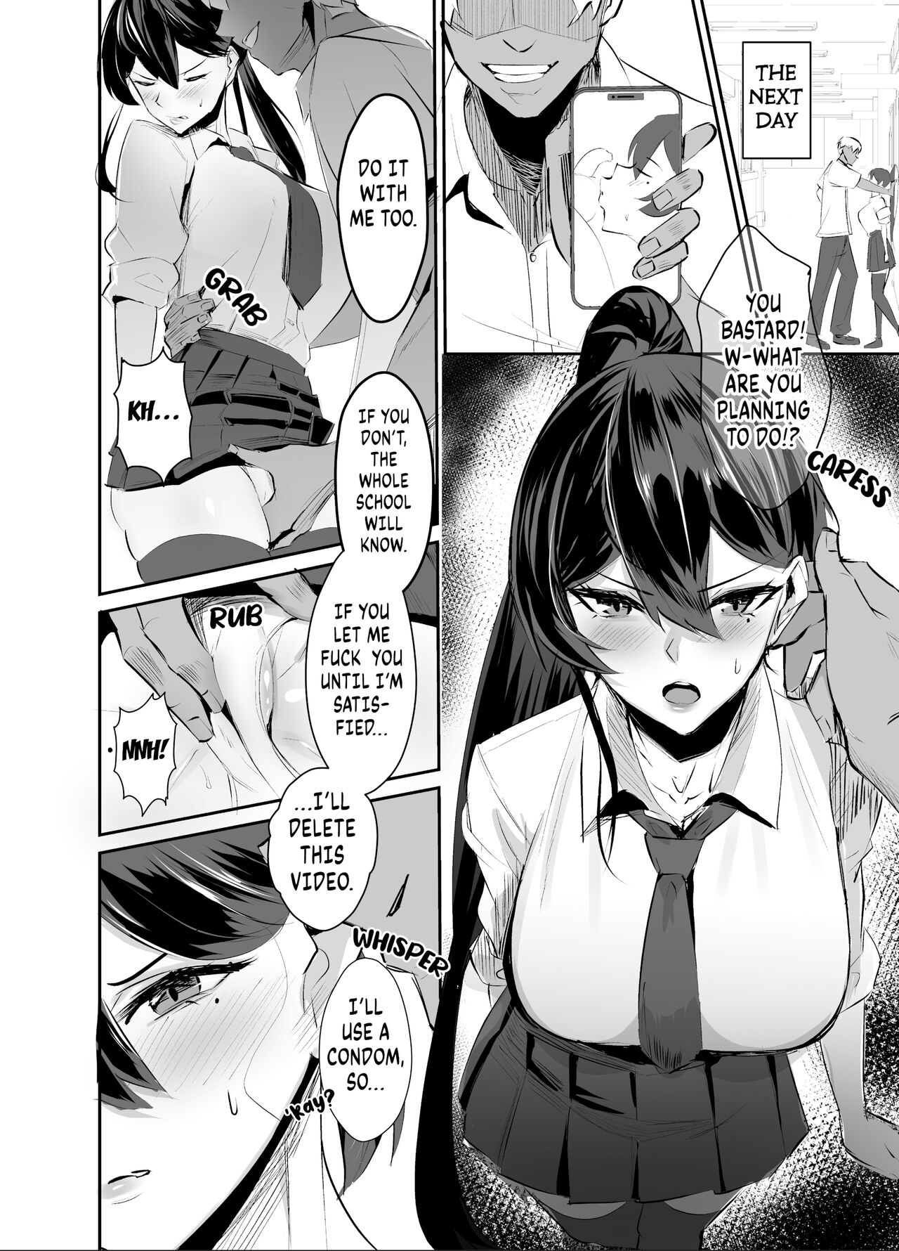 Submission ~the President of the Public Morals Committee is Blackmailed and Forced to Cheat… [Chinetsu] - Chapter 1 — Page 14