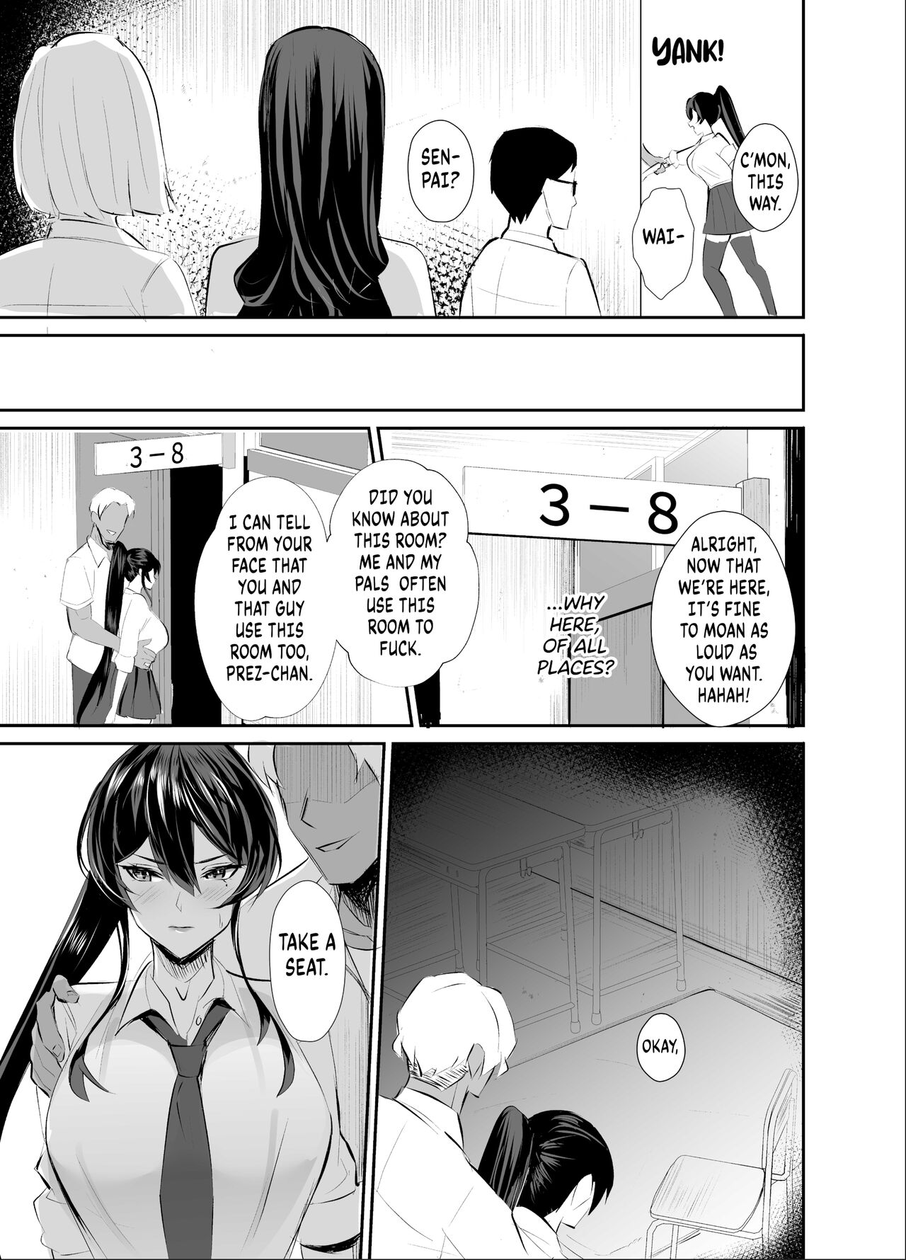 Submission ~the President of the Public Morals Committee is Blackmailed and Forced to Cheat… [Chinetsu] - Chapter 1 — Page 15