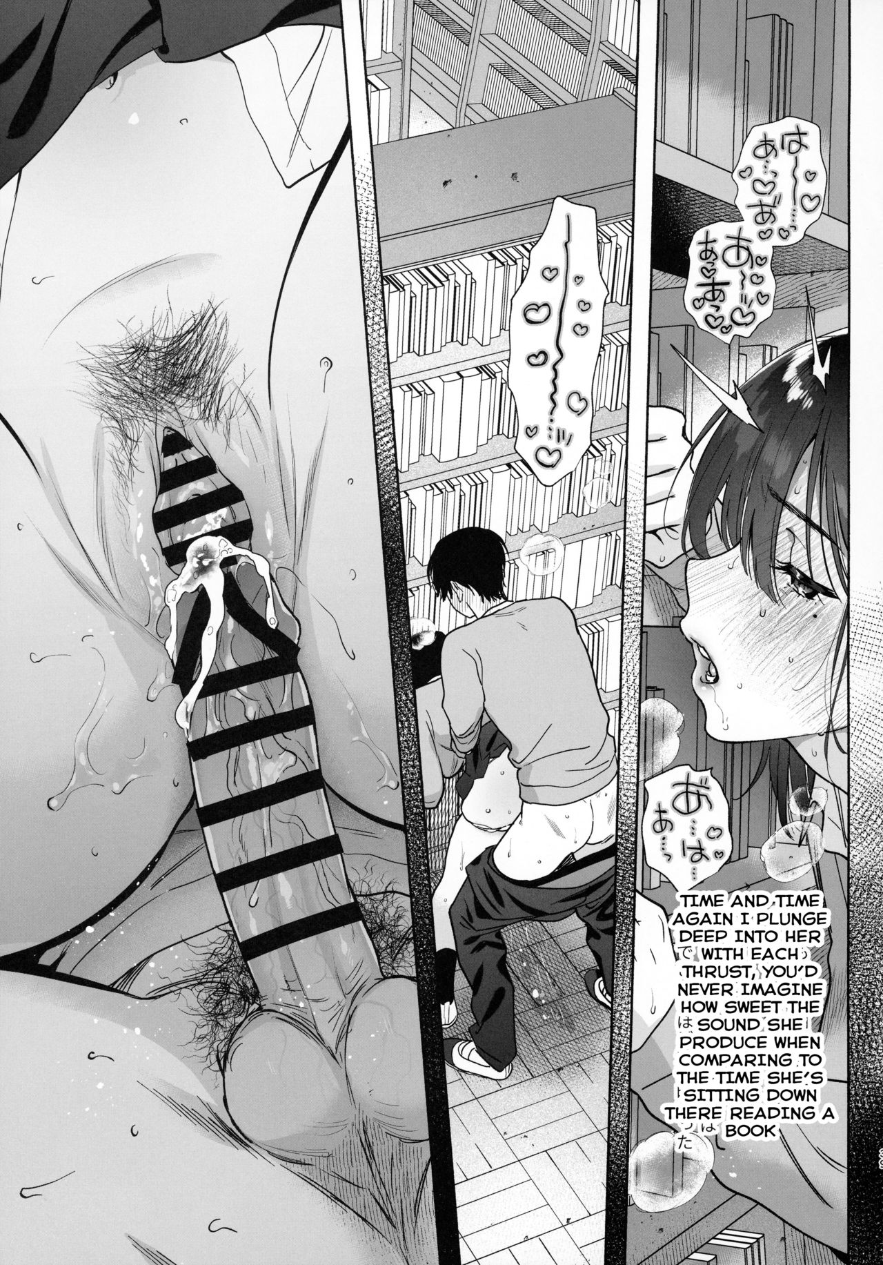 Mukuchi na Tosho Iin to Sex Zuke [Yuzuha] - Chapter 1 — Page 38