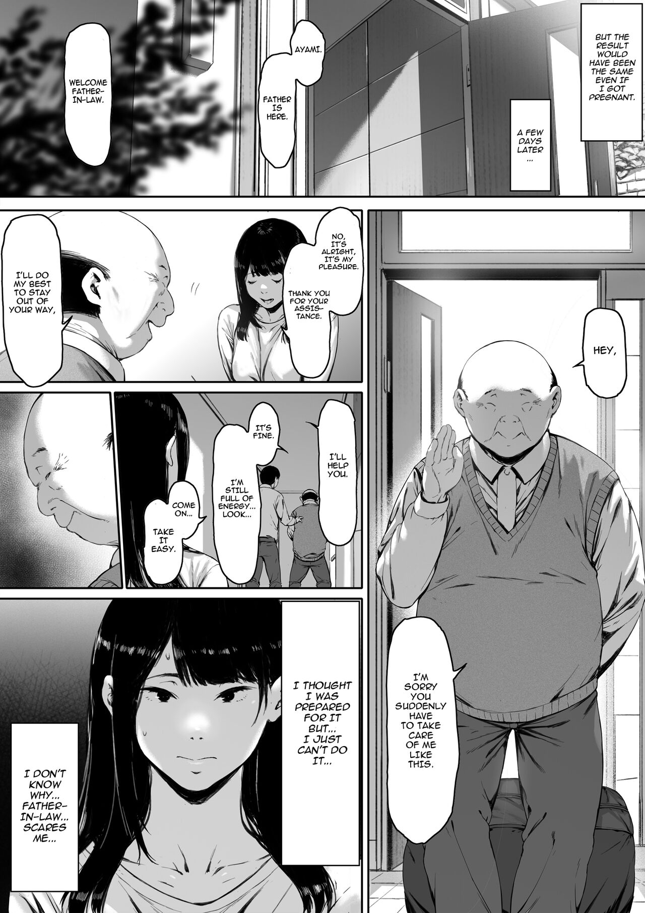 Now Living with my father-in-law, I was supposed to have a happy newlywed life [Morita Shiki] - Chapter 1 — Page 11