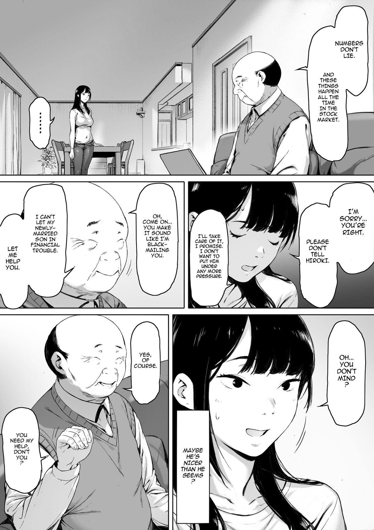 Now Living with my father-in-law, I was supposed to have a happy newlywed life [Morita Shiki] - Chapter 1 — Page 15