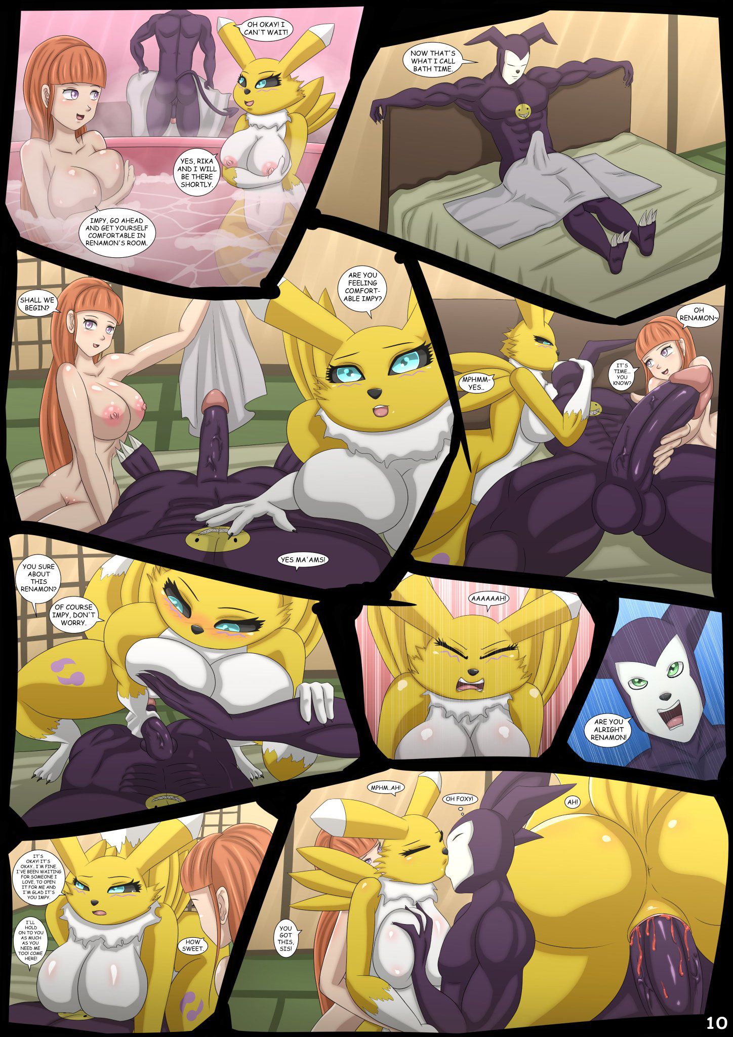 Biomerge Deviancy (Digimon) [Magnificent Sexy Gals] - Chapter 1 — Page 13