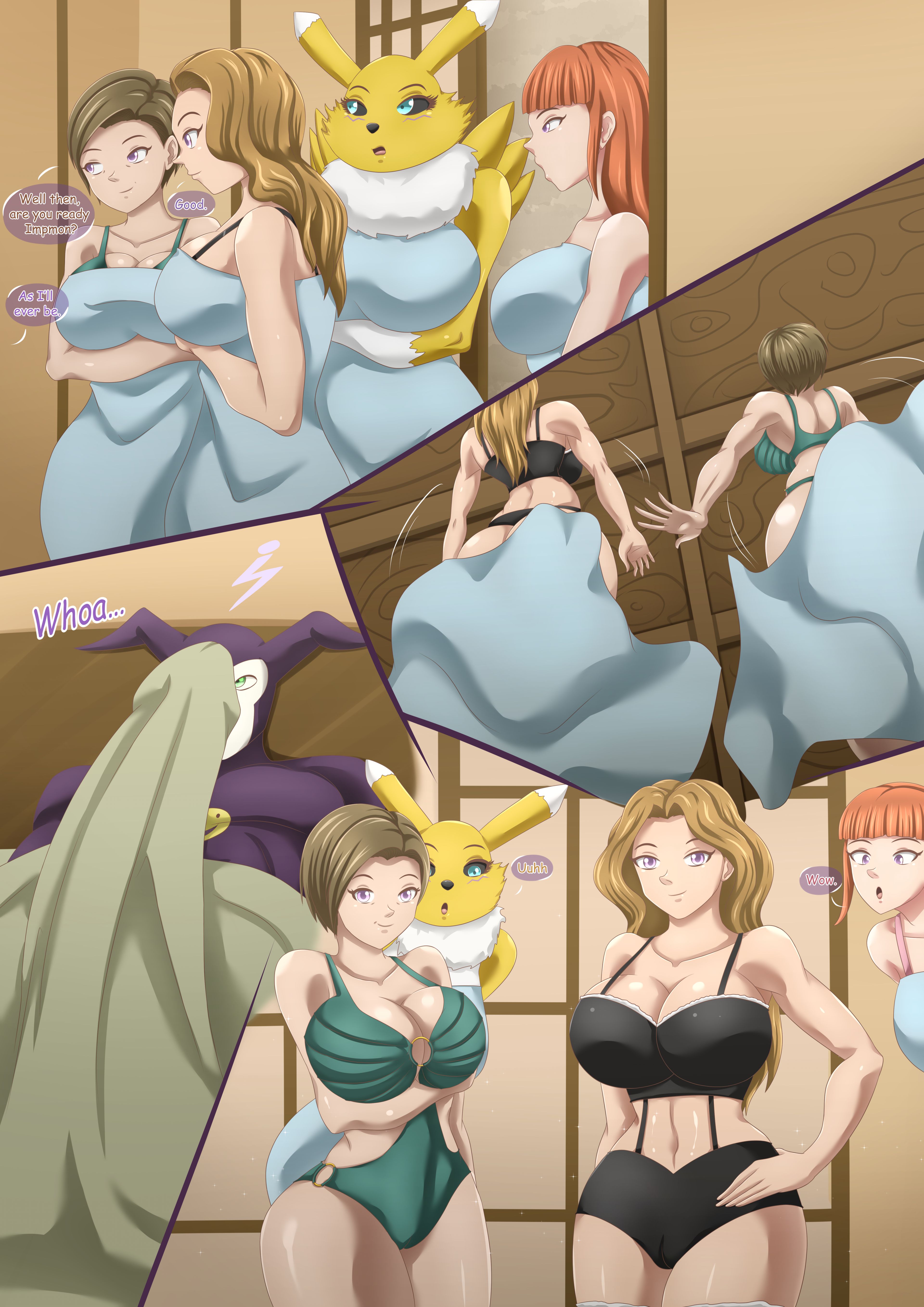 Biomerge Deviancy (Digimon) [Magnificent Sexy Gals] - Chapter 2 — Page 8