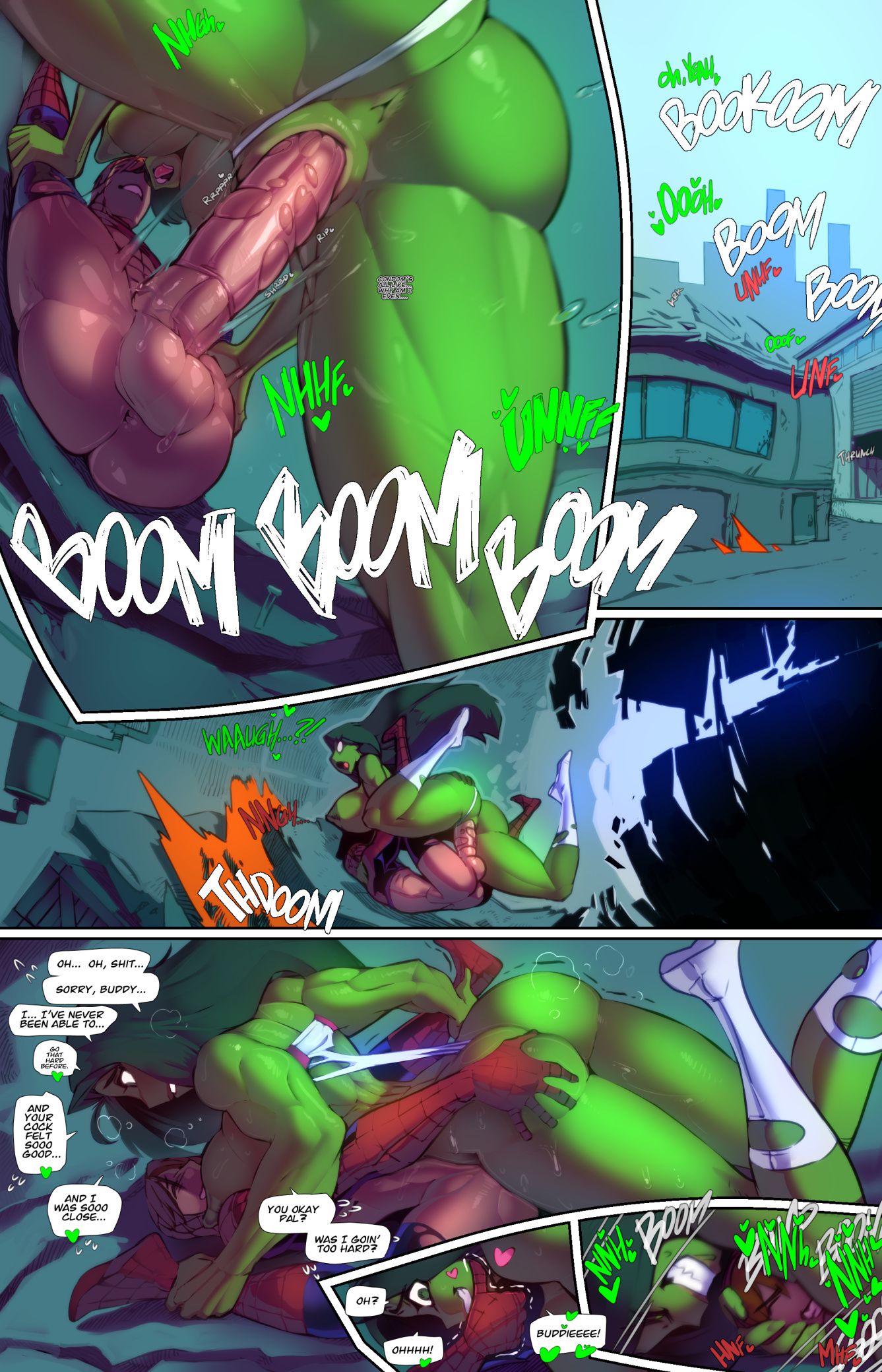 Super Quick (Spider-Man , Savage She-Hulk) [Fred Perry] - Chapter 1 — Page 8