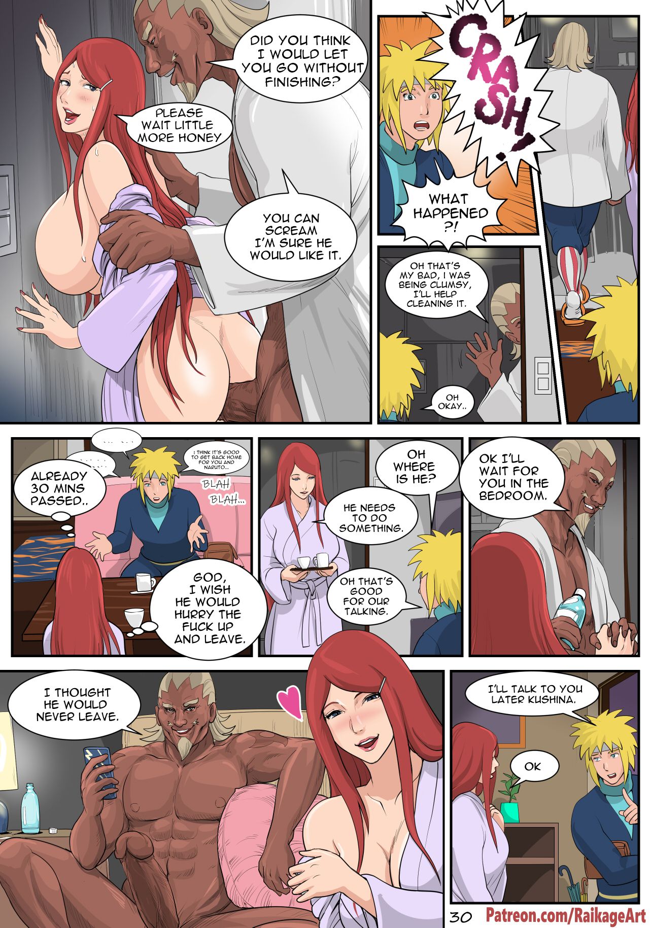 MILF Complex (Naruto) [RaikageArt | Sichan] - Chapter 1 — Page 32