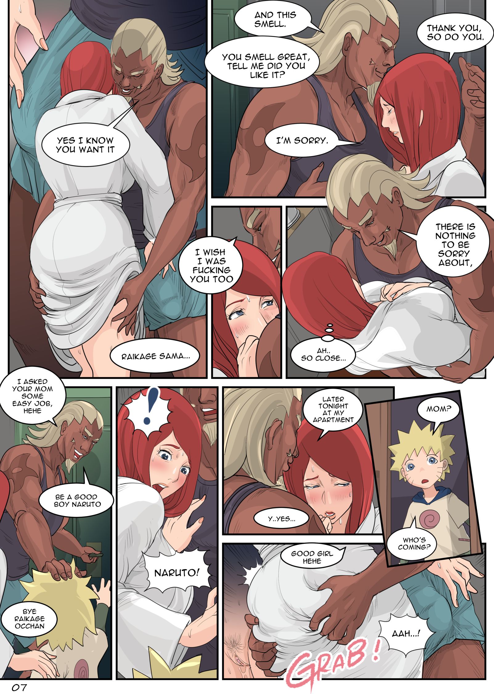 MILF Complex (Naruto) [RaikageArt | Sichan] - Chapter 1 — Page 8