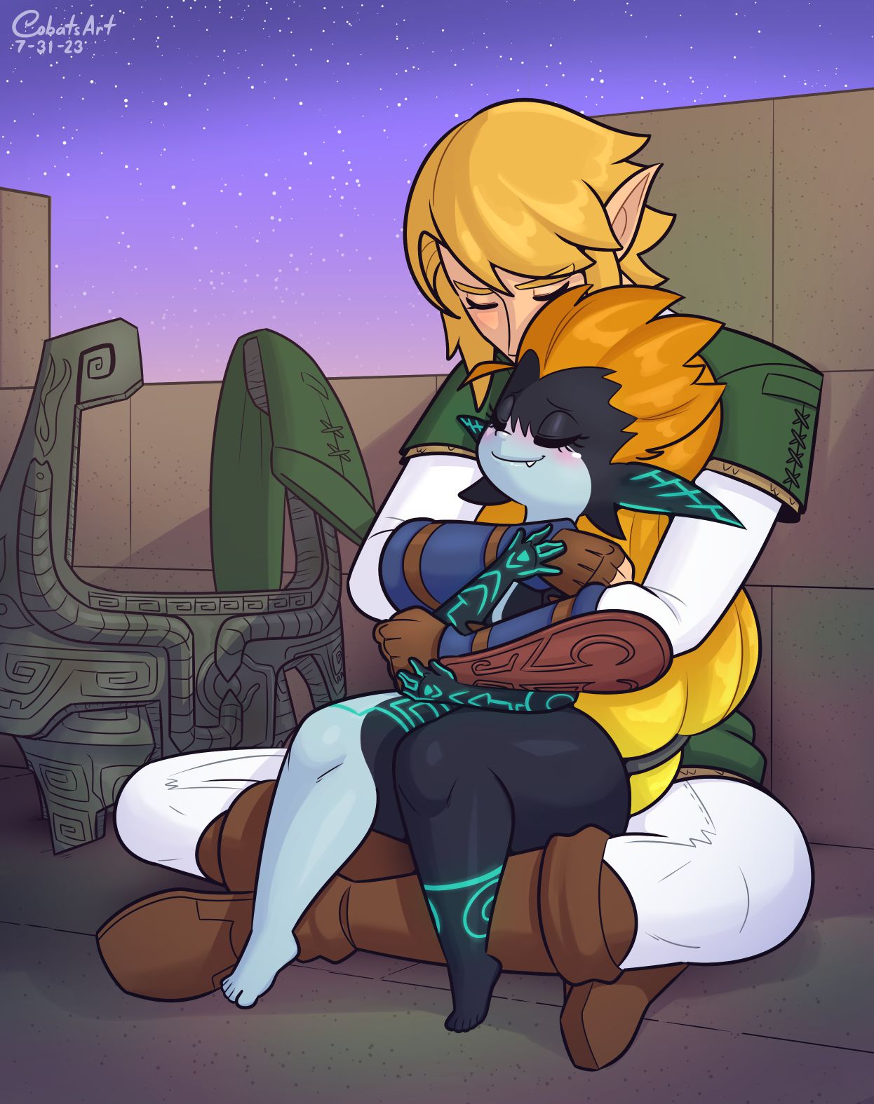 The Legend Of Midna: Twilight Thiccness [Cobatsart] - Chapter 1 — Page 35