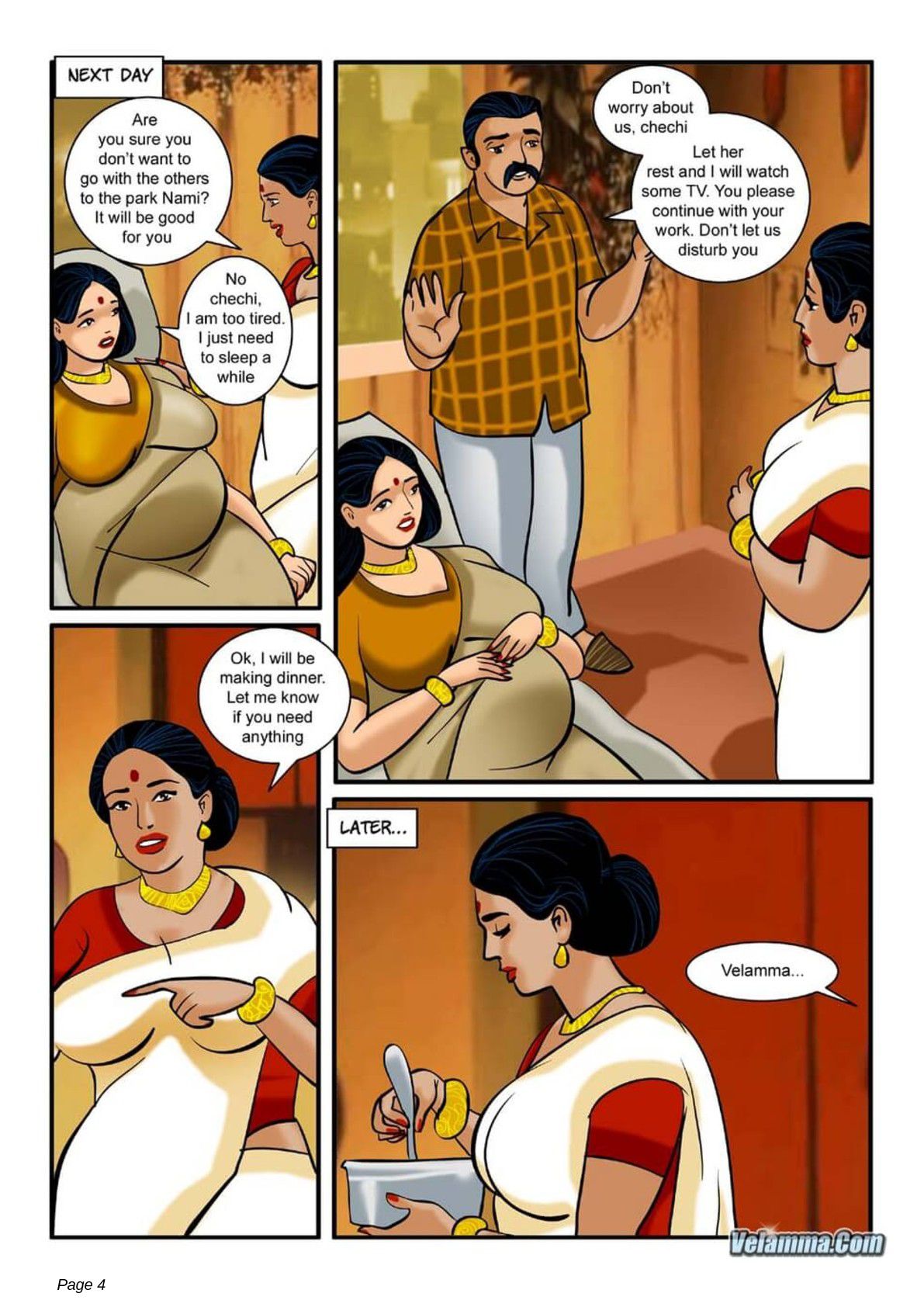 Velamma [Velamma] - Chapter 3 — Page 4