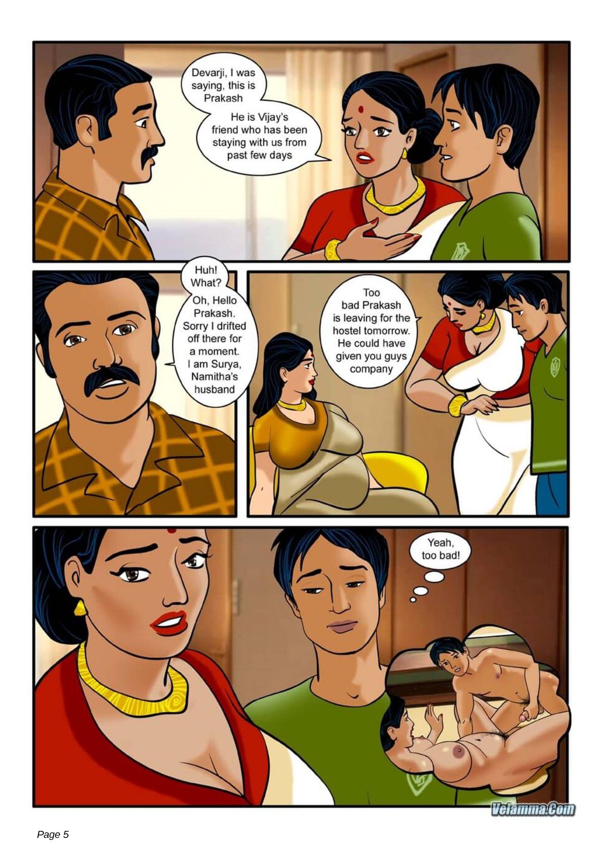 Velamma [Velamma] - Chapter 3 — Page 5