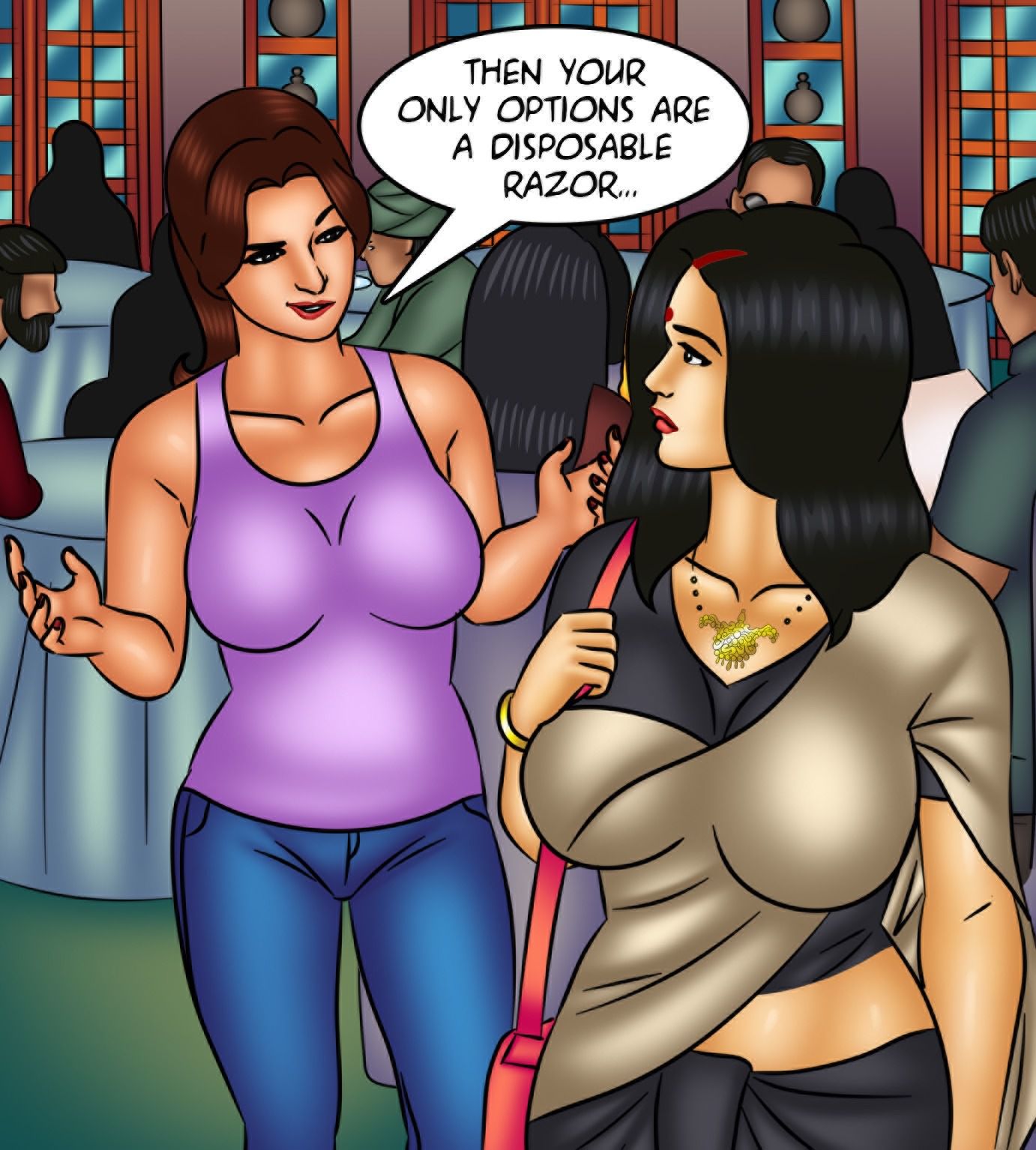 Savita Bhabhi [Kirtu] - Chapter 128 — Page 34