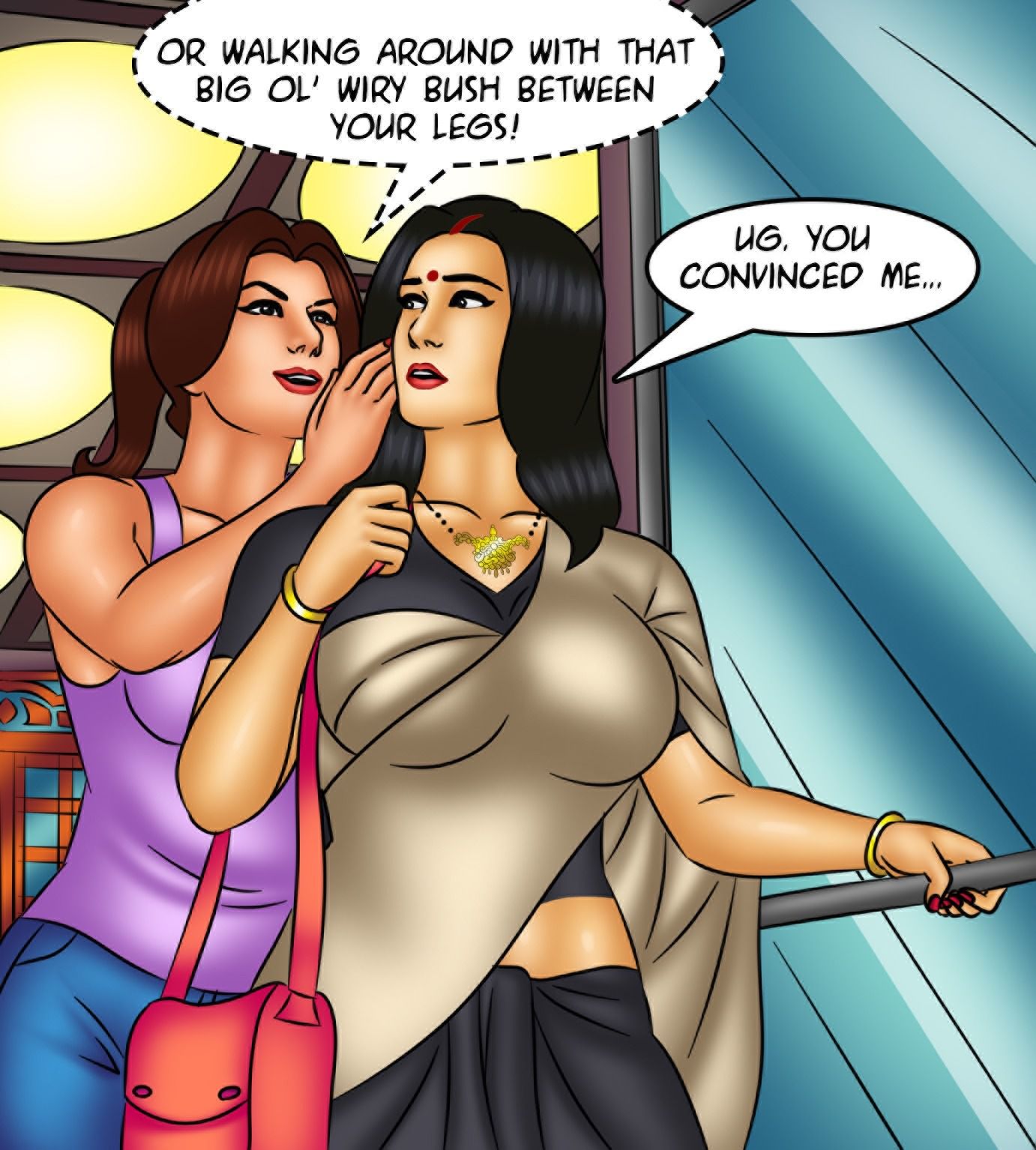 Savita Bhabhi [Kirtu] - Chapter 128 — Page 35