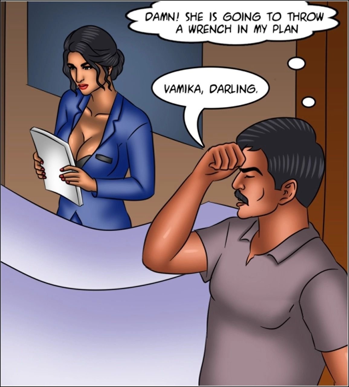 Savita Bhabhi [Kirtu] - Chapter 150 — Page 55