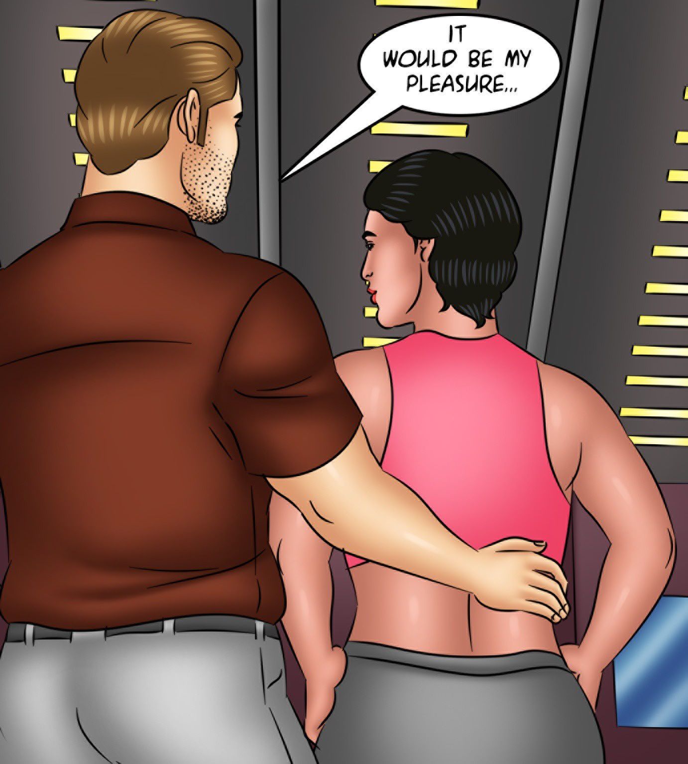 Savita Bhabhi [Kirtu] - Chapter 131 — Page 35
