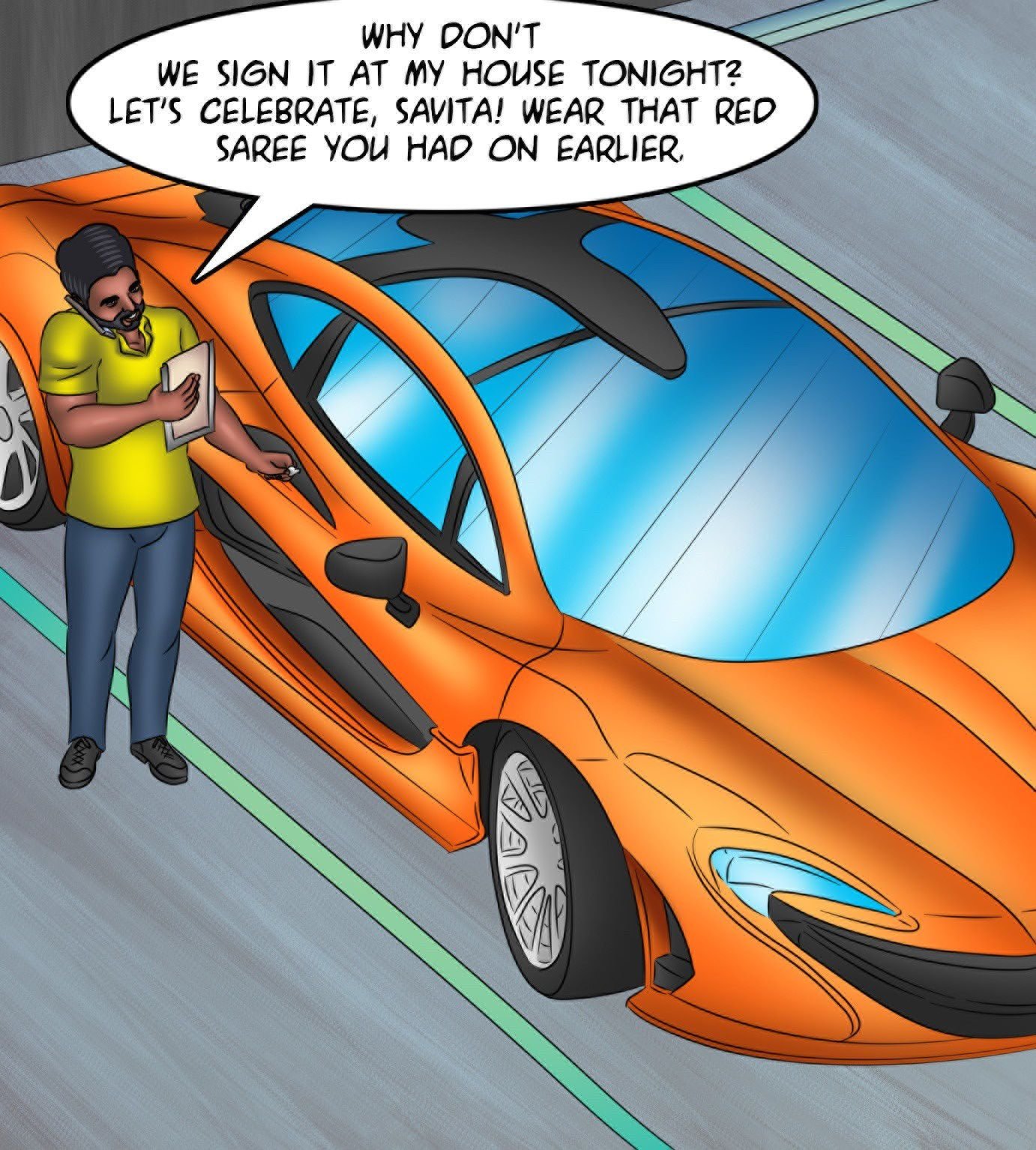 Savita Bhabhi [Kirtu] - Chapter 131 — Page 90