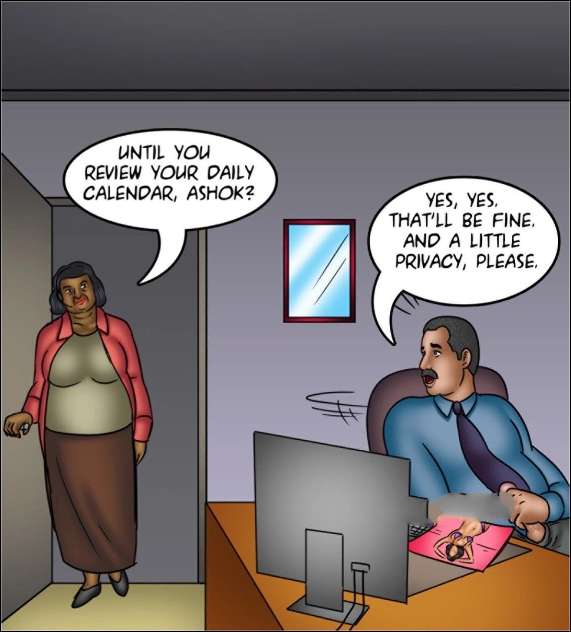 Savita Bhabhi [Kirtu] - Chapter 149 — Page 35
