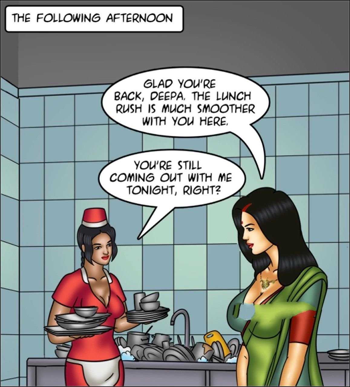 Savita Bhabhi [Kirtu] - Chapter 149 — Page 55