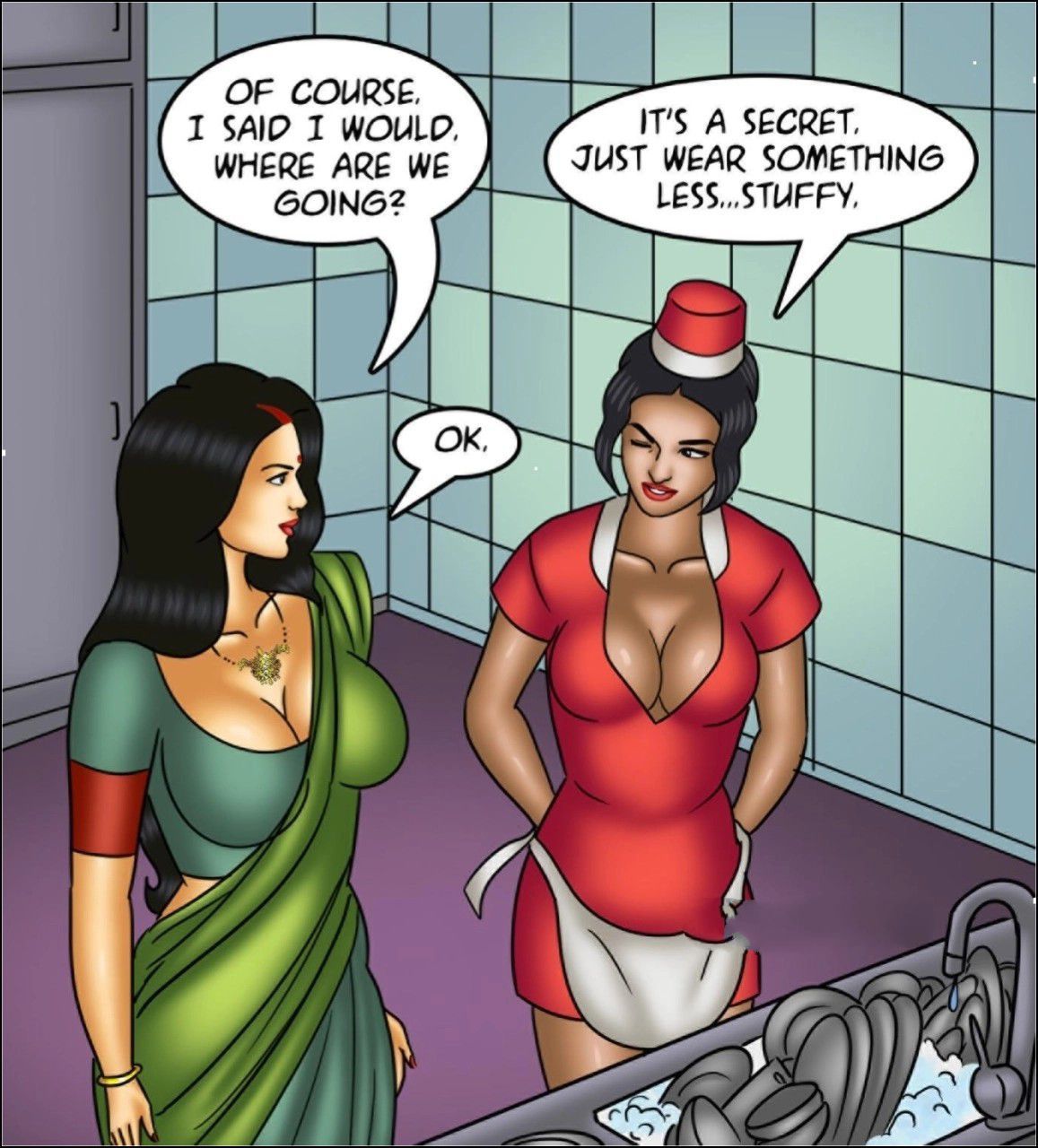 Savita Bhabhi [Kirtu] - Chapter 149 — Page 56