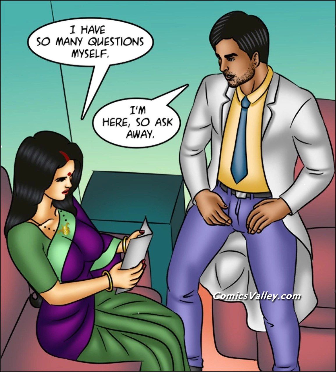 Savita Bhabhi [Kirtu] - Chapter 148 — Page 56