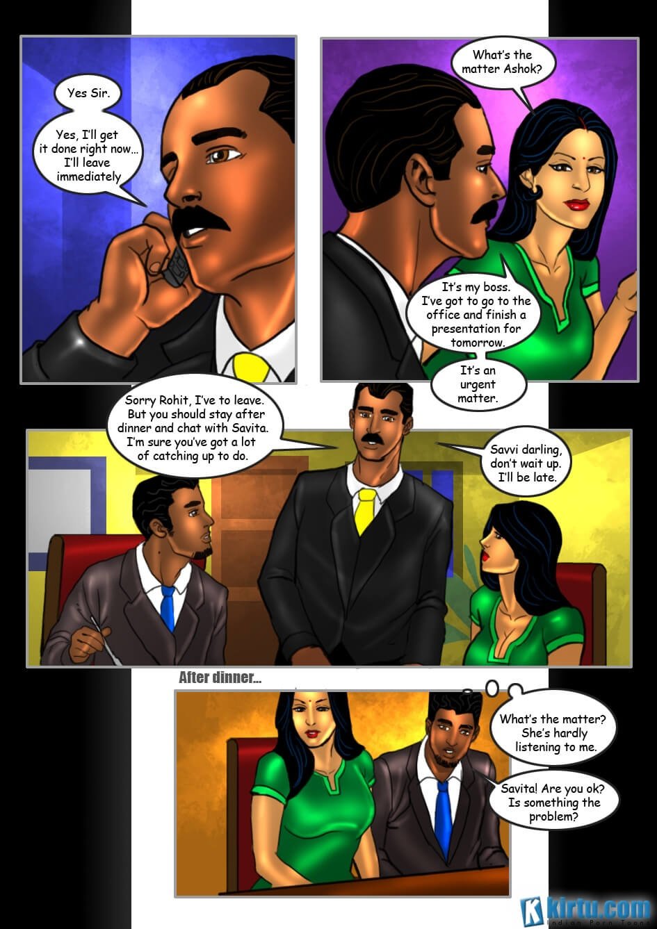 Savita Bhabhi [Kirtu] - Chapter 21 — Page 10