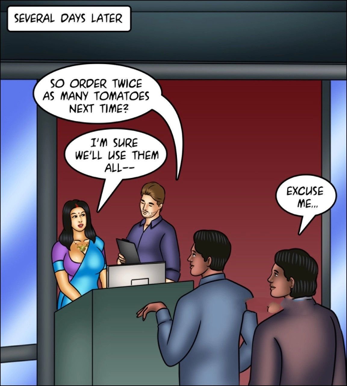 Savita Bhabhi [Kirtu] - Chapter 142 — Page 42