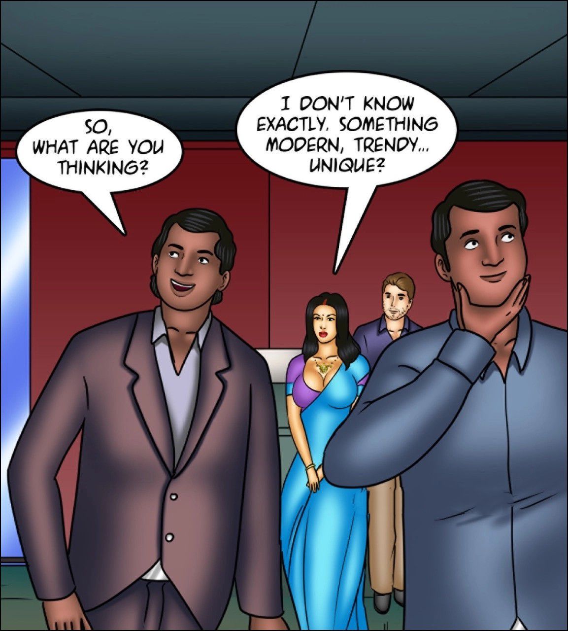 Savita Bhabhi [Kirtu] - Chapter 142 — Page 46
