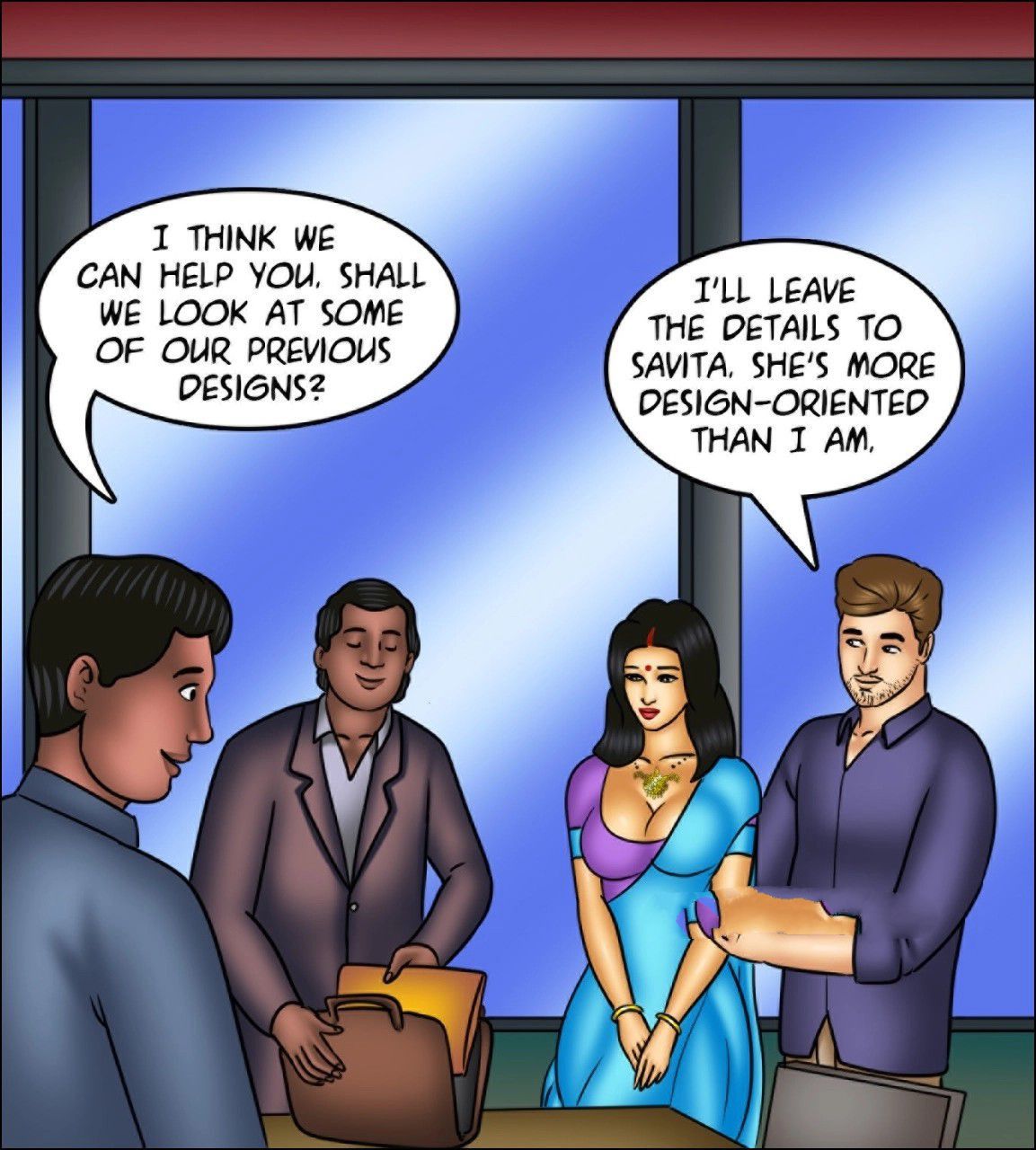 Savita Bhabhi [Kirtu] - Chapter 142 — Page 47