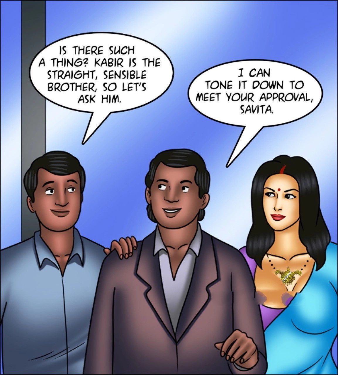 Savita Bhabhi [Kirtu] - Chapter 142 — Page 53