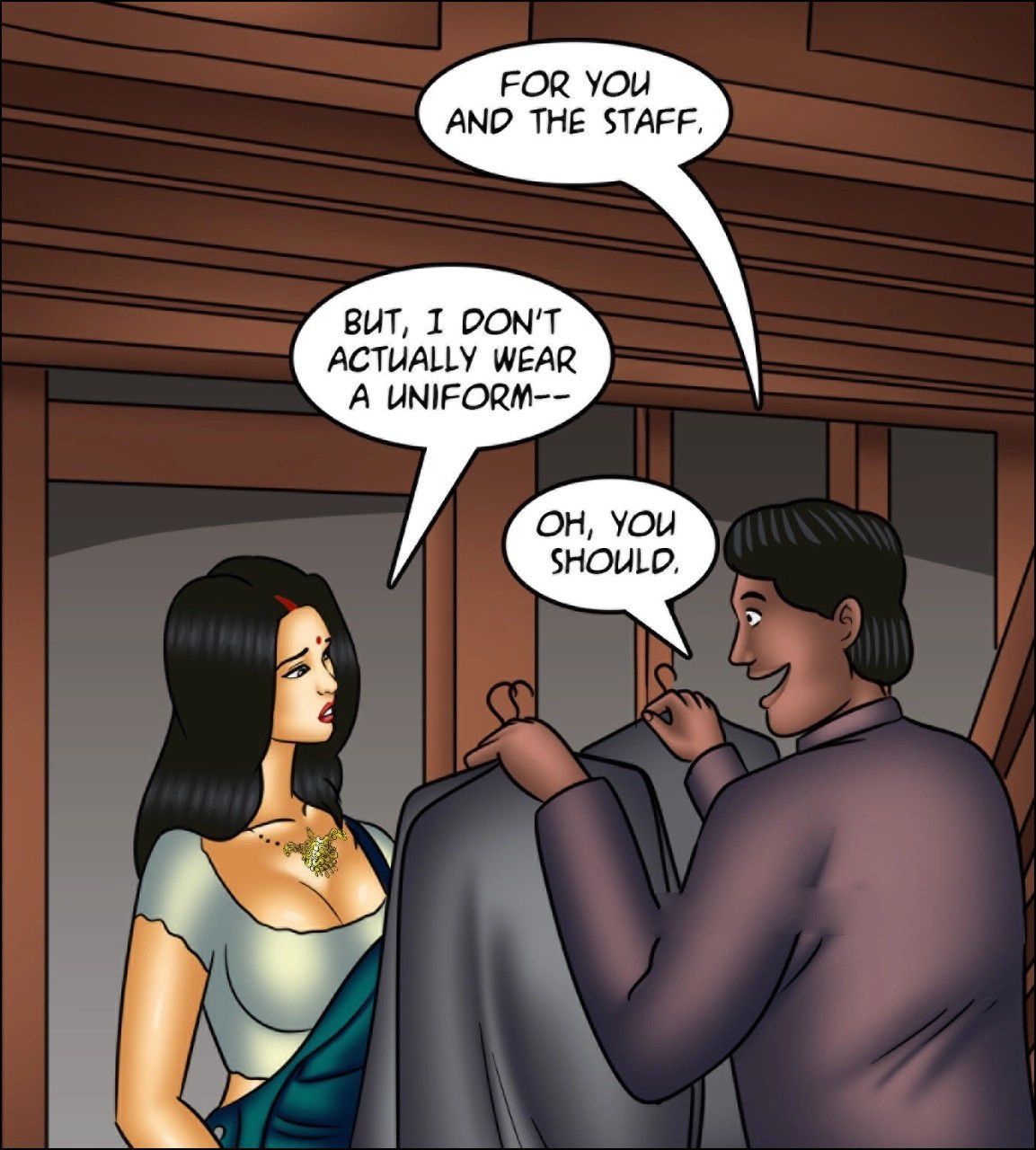 Savita Bhabhi [Kirtu] - Chapter 142 — Page 59