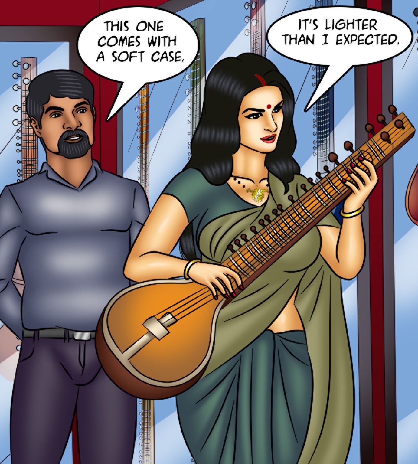 Savita Bhabhi [Kirtu] - Chapter 127 — Page 37