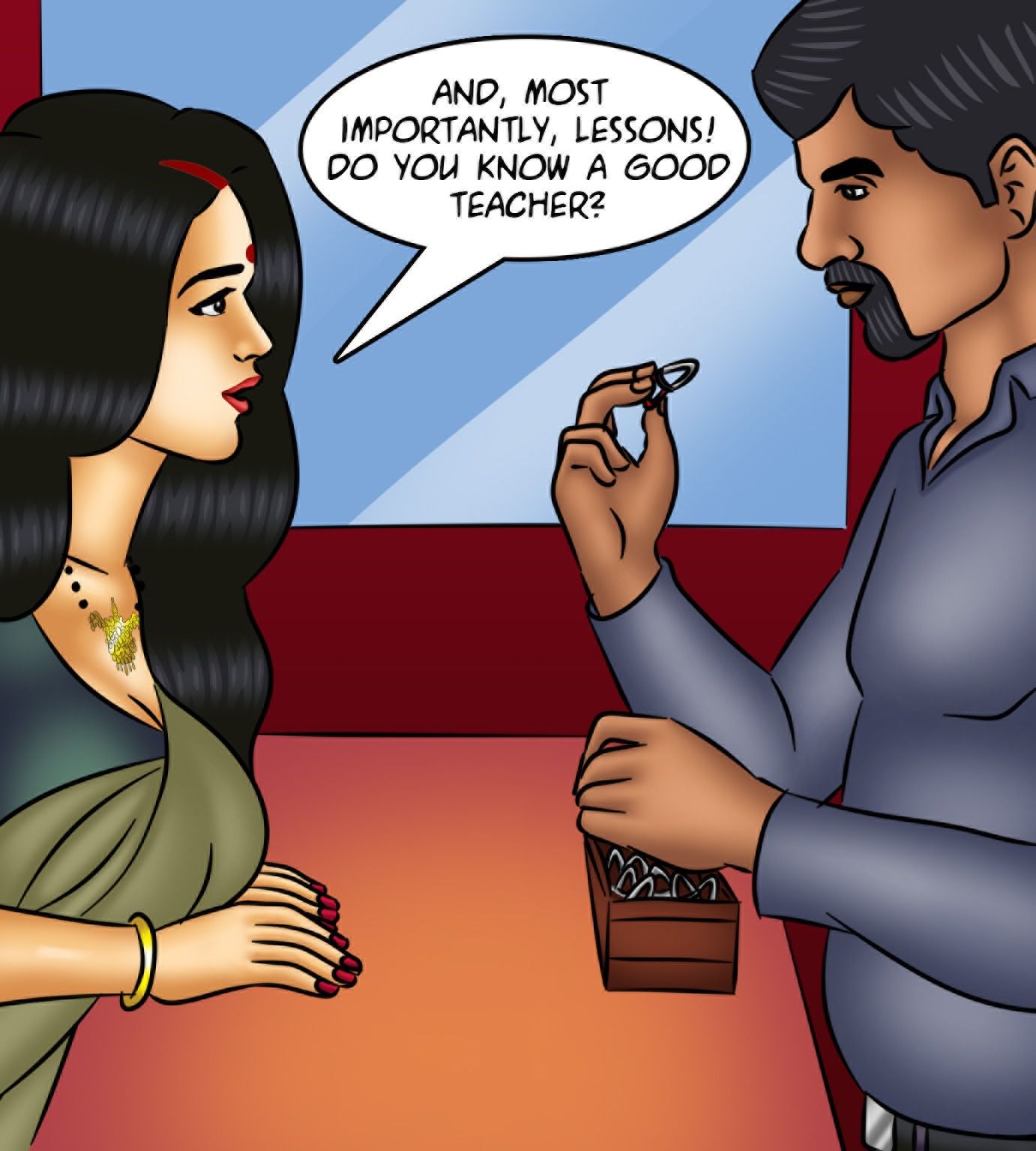 Savita Bhabhi [Kirtu] - Chapter 127 — Page 39