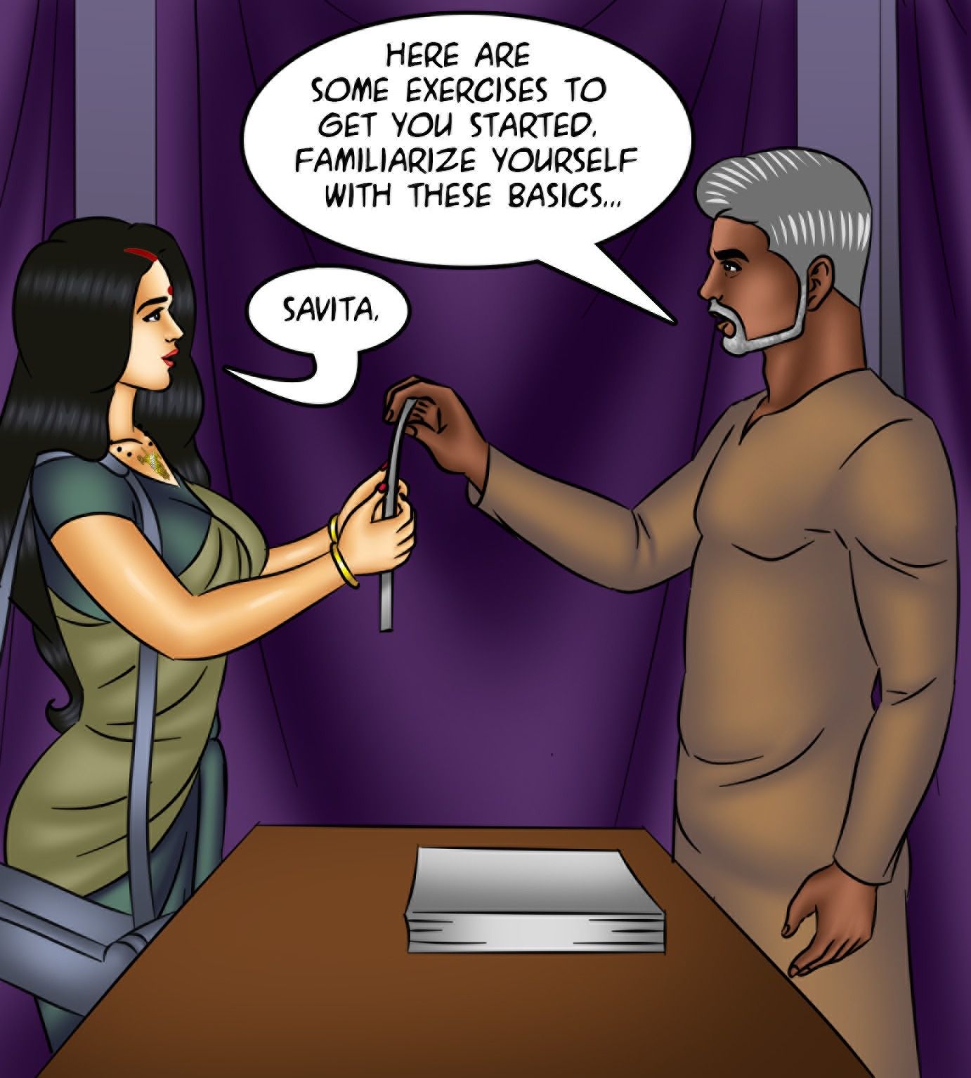 Savita Bhabhi [Kirtu] - Chapter 127 — Page 45