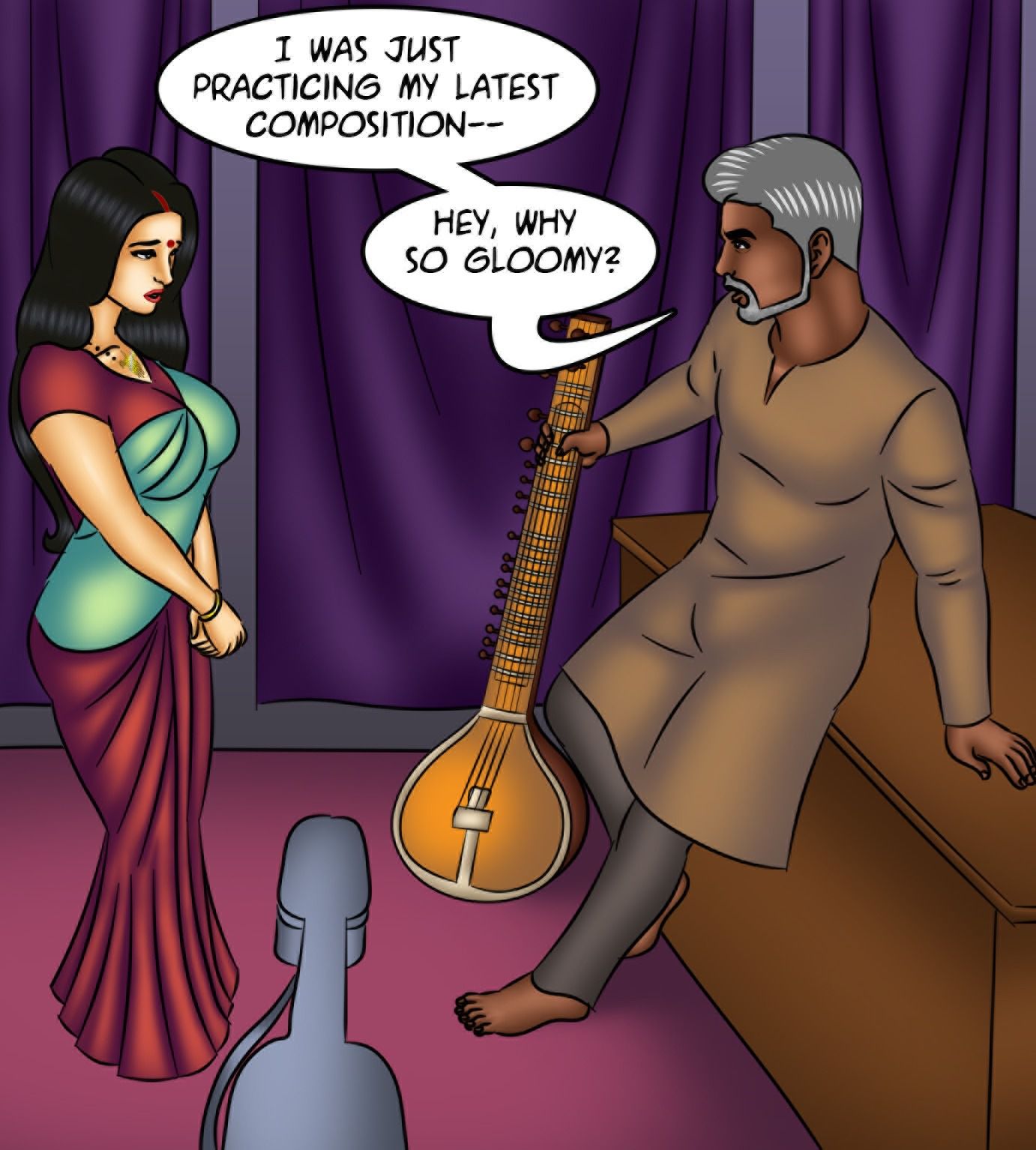 Savita Bhabhi [Kirtu] - Chapter 127 — Page 53