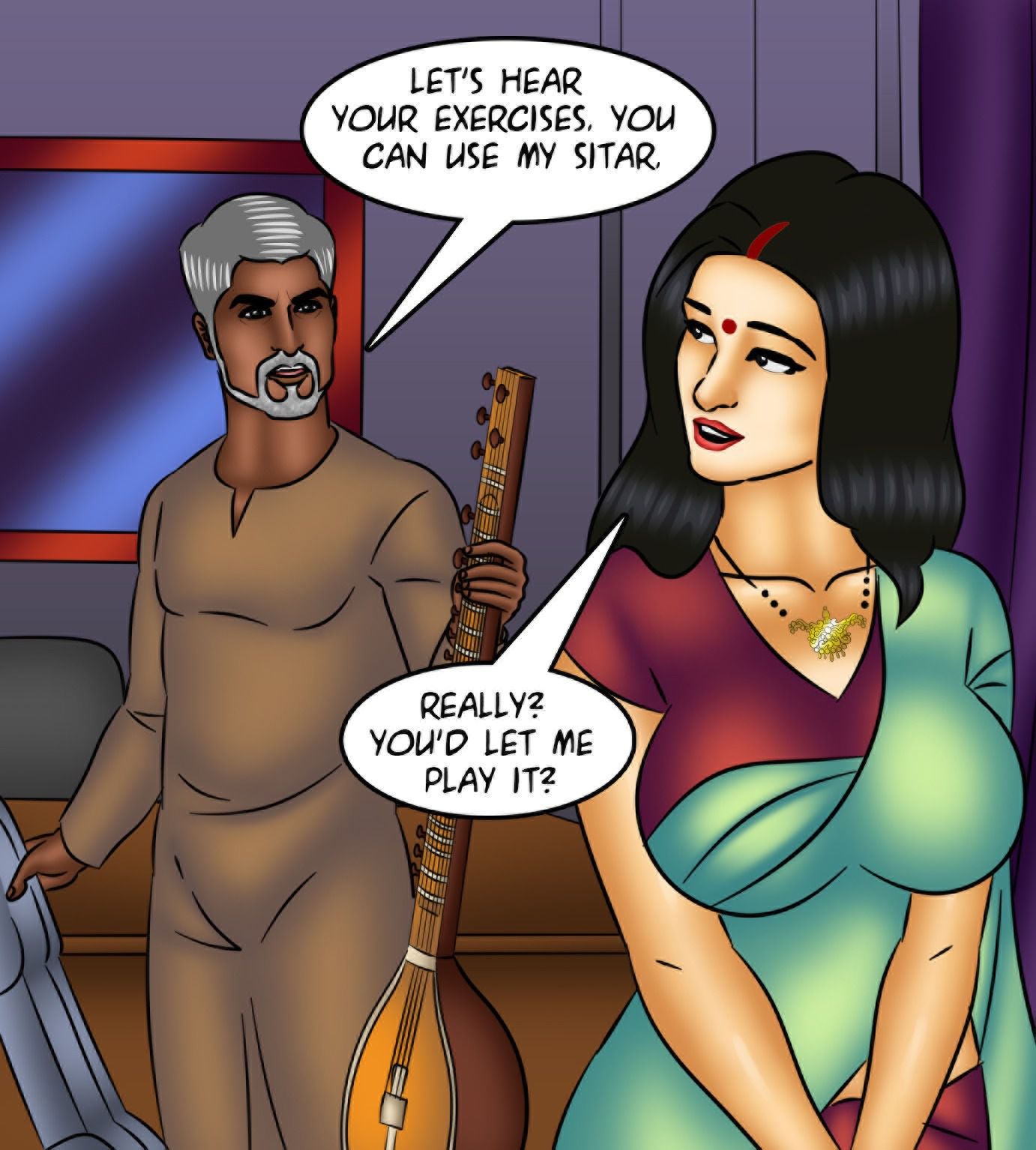 Savita Bhabhi [Kirtu] - Chapter 127 — Page 55