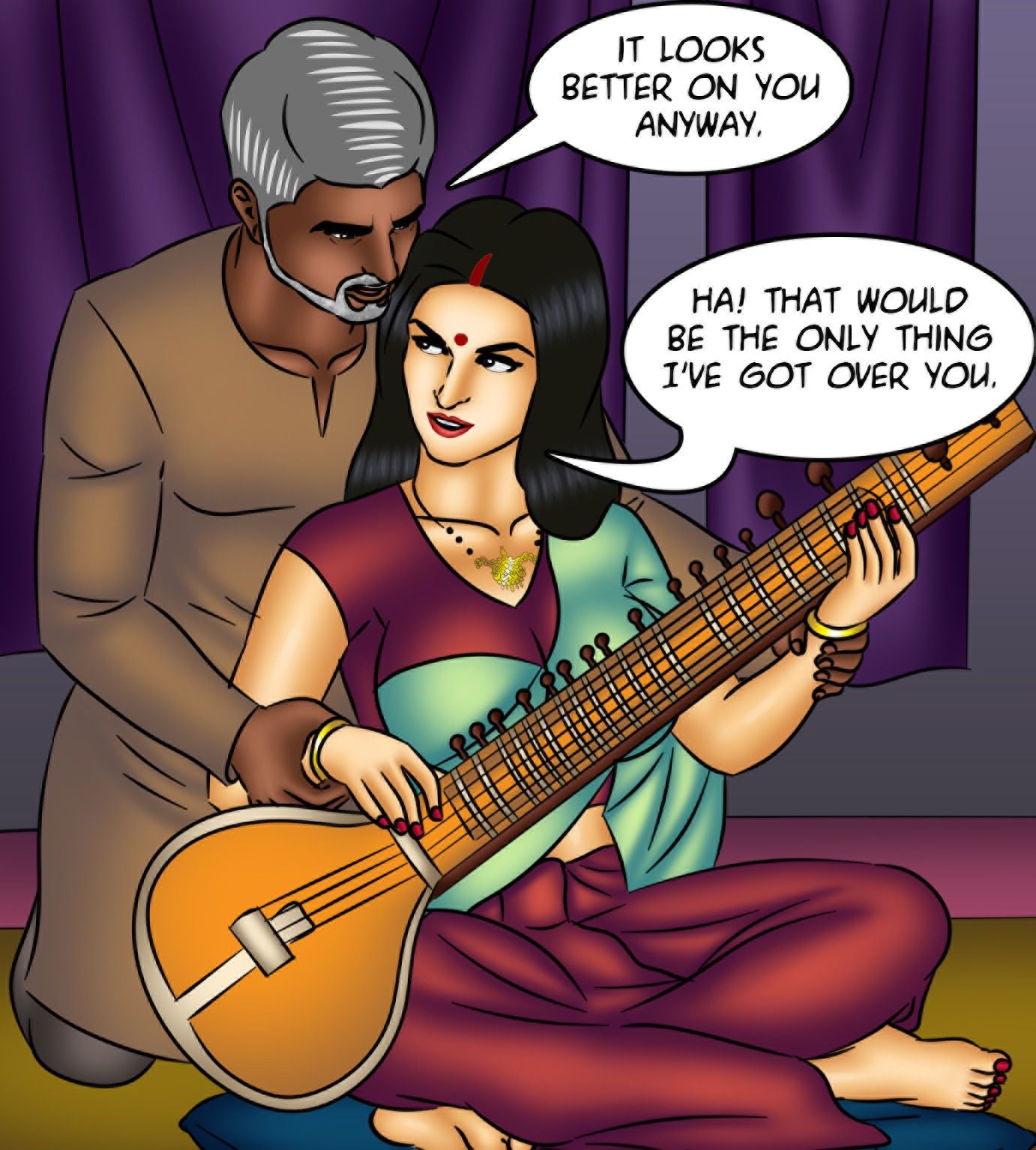 Savita Bhabhi [Kirtu] - Chapter 127 — Page 56