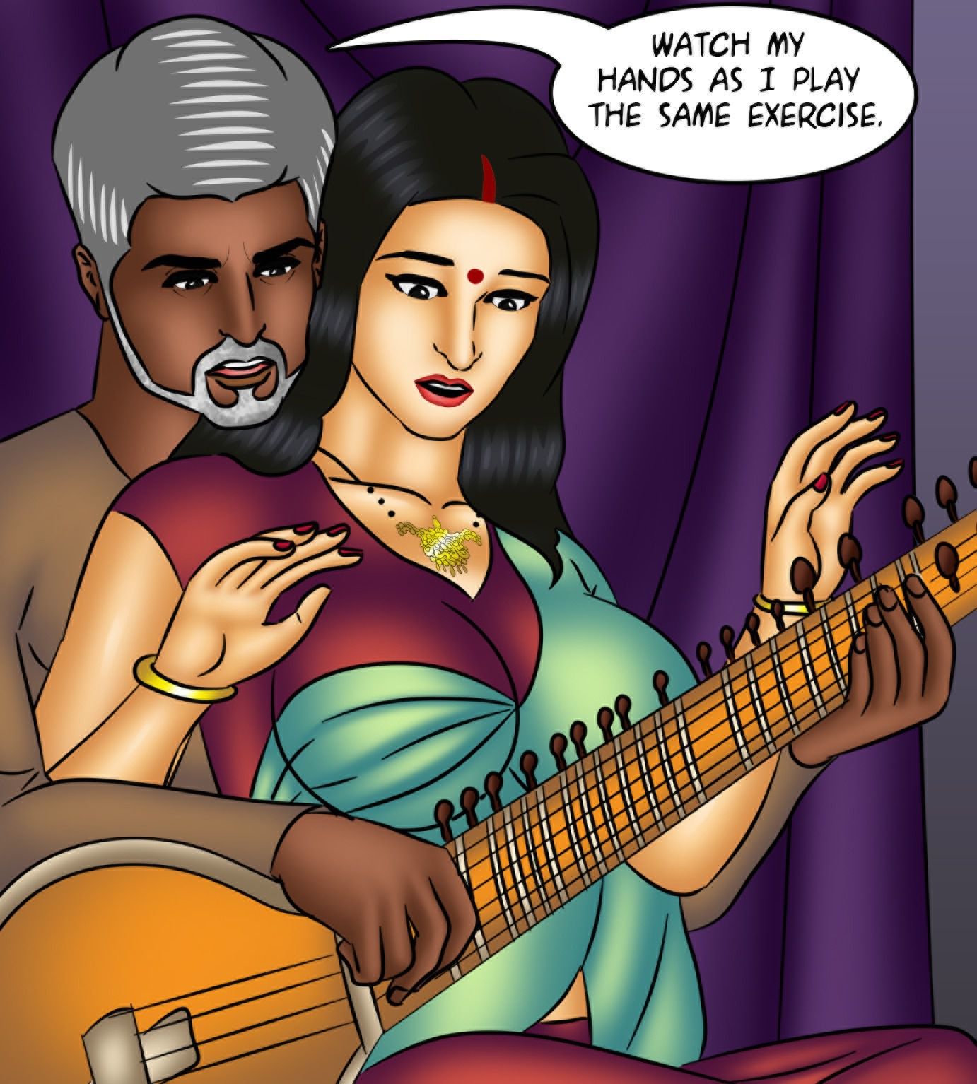 Savita Bhabhi [Kirtu] - Chapter 127 — Page 59