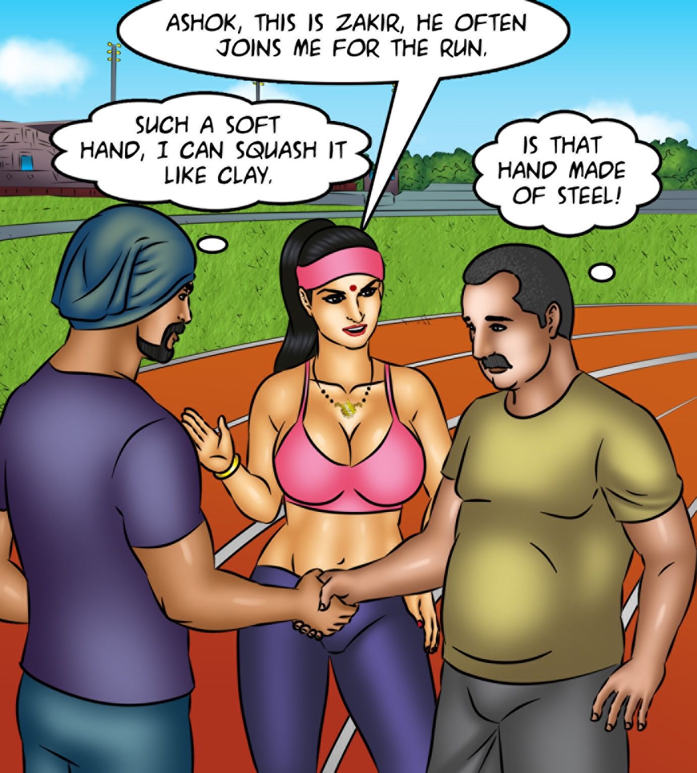 Savita Bhabhi [Kirtu] - Chapter 123 — Page 9