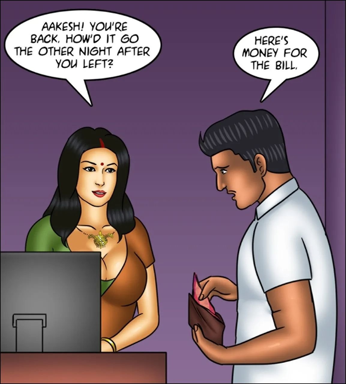 Savita Bhabhi [Kirtu] - Chapter 153 — Page 38