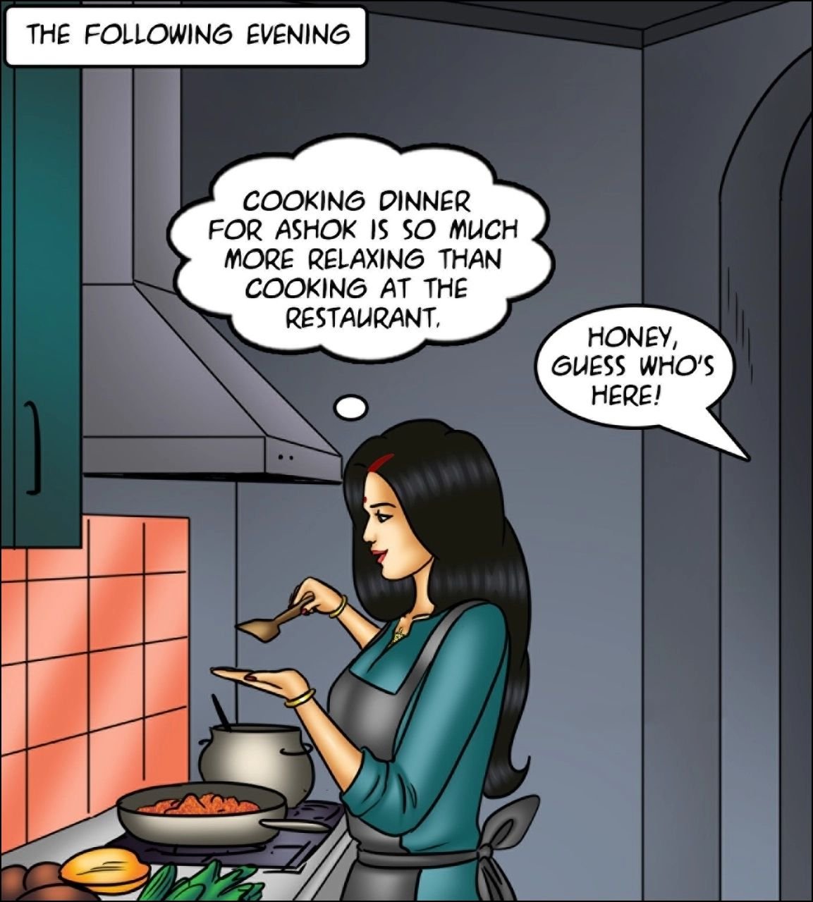 Savita Bhabhi [Kirtu] - Chapter 153 — Page 92