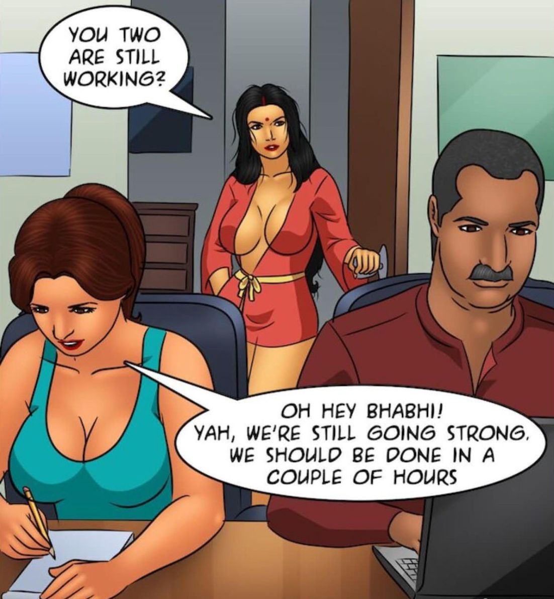 Savita Bhabhi [Kirtu] - Chapter 98 — Page 32