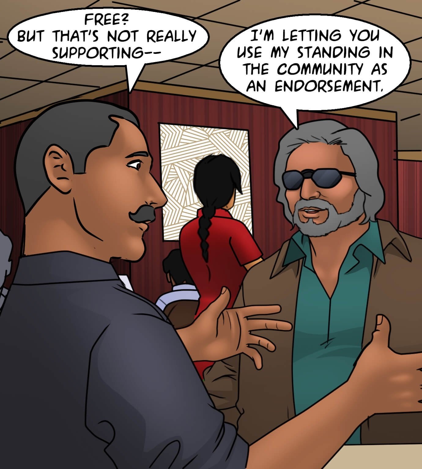 Savita Bhabhi [Kirtu] - Chapter 92 — Page 37