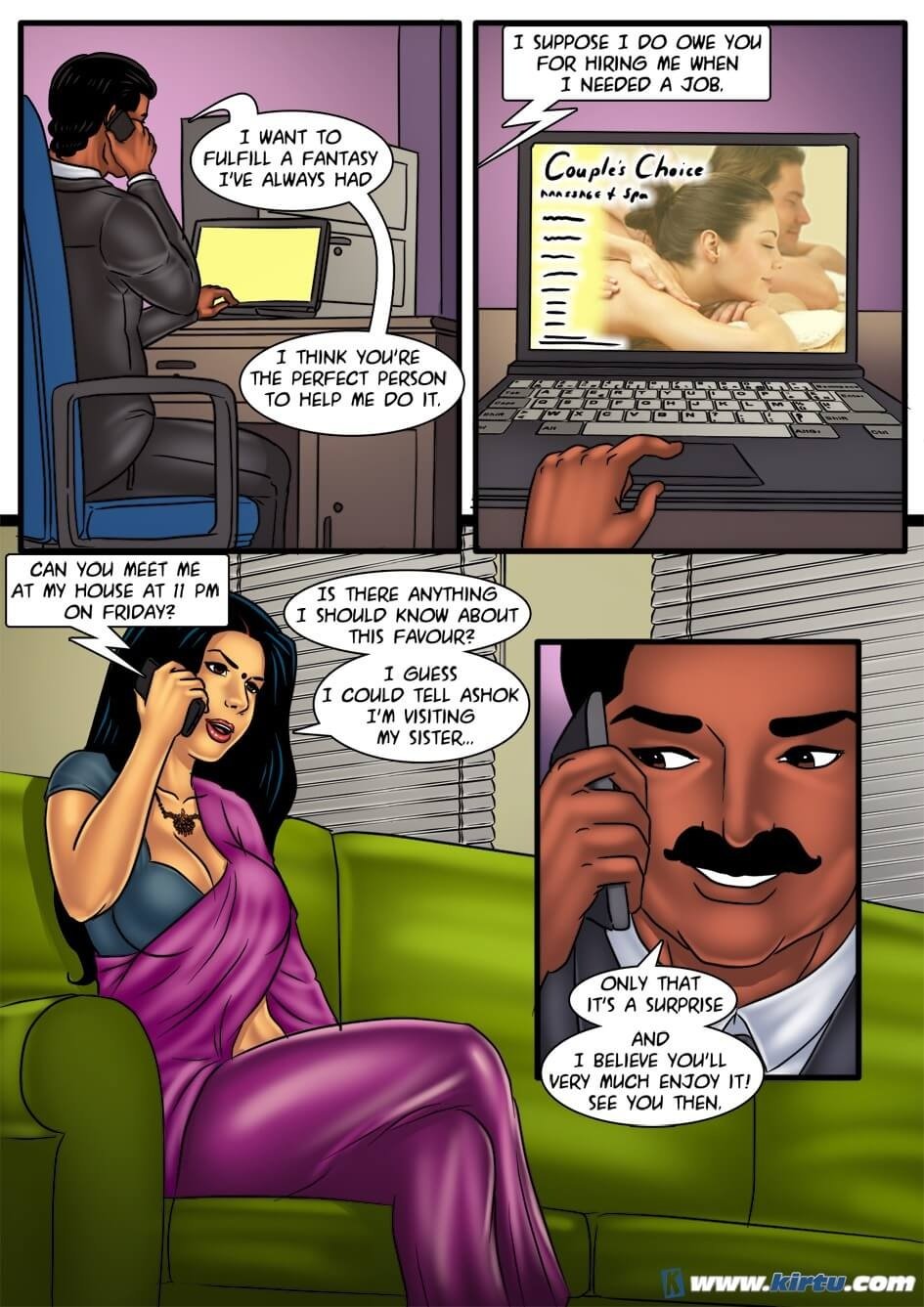 Savita Bhabhi [Kirtu] - Chapter 53 — Page 5
