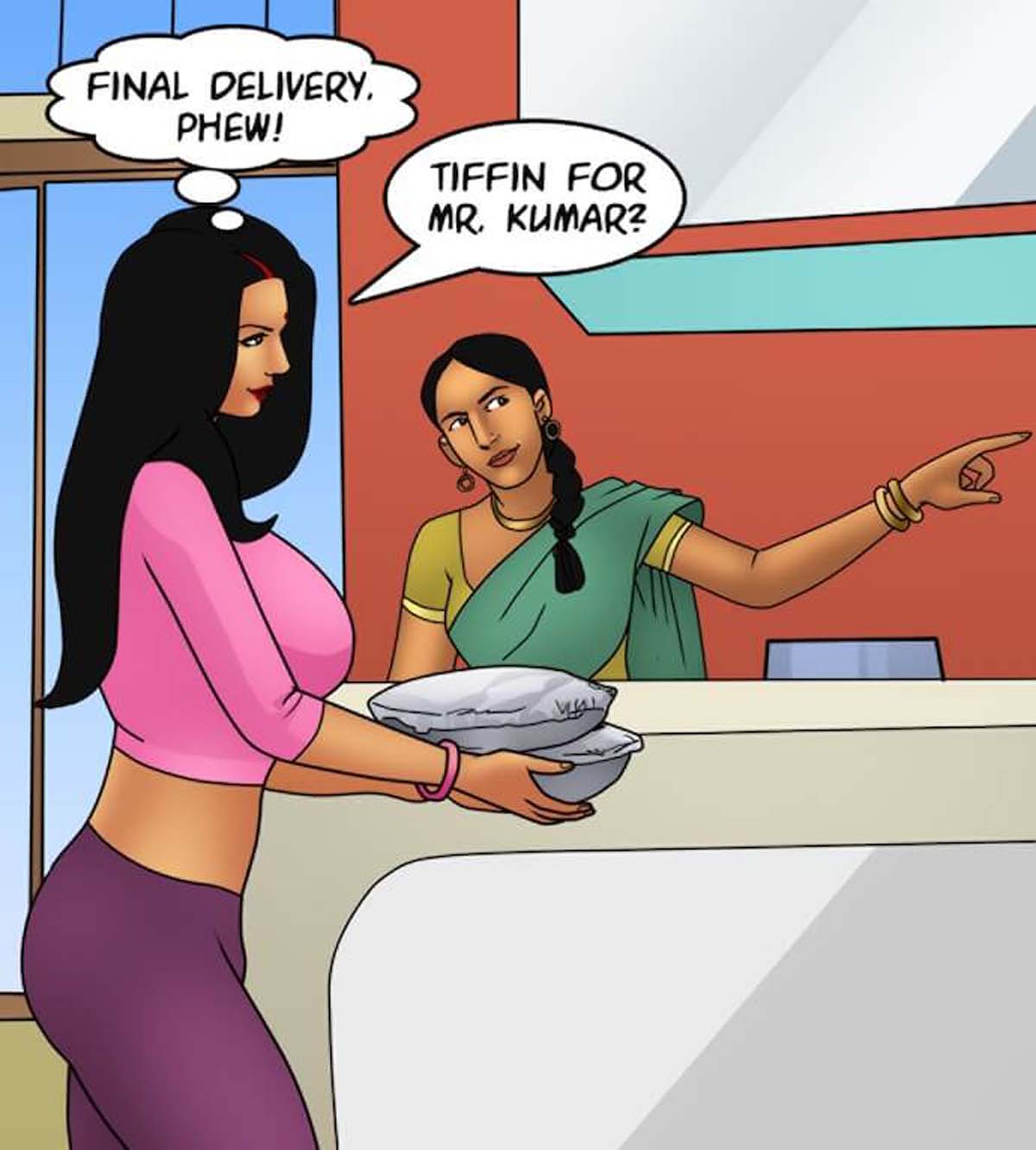 Savita Bhabhi [Kirtu] - Chapter 87 — Page 55