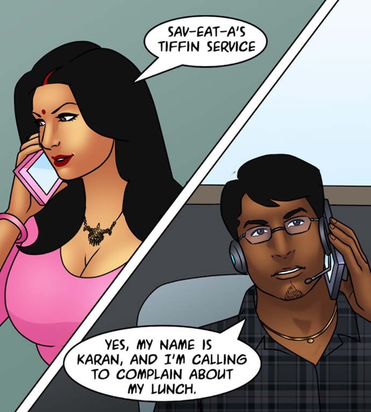 Savita Bhabhi [Kirtu] - Chapter 87 — Page 57